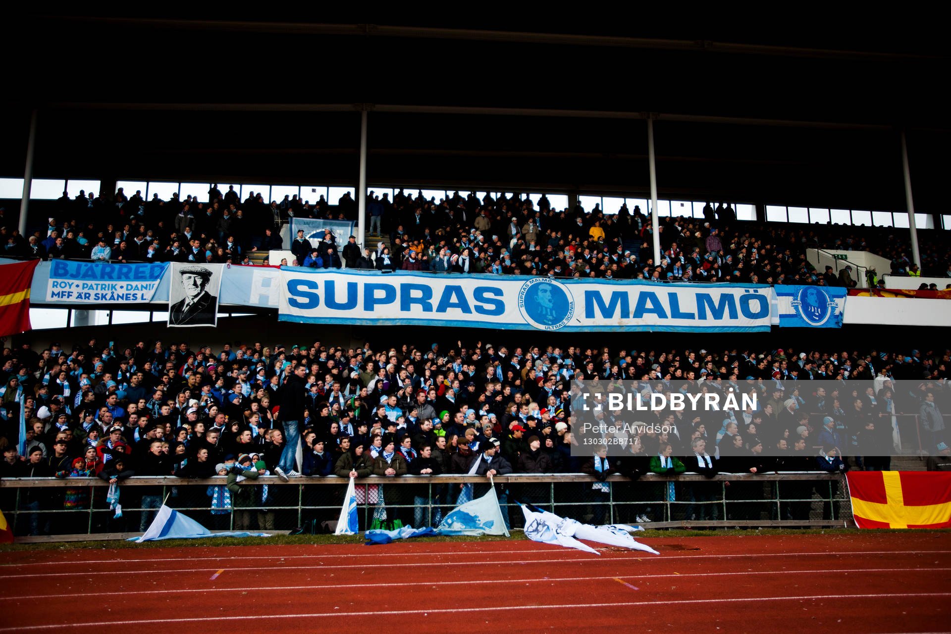 Malmö FF fansen är glada att vara tillbaka på Stadion