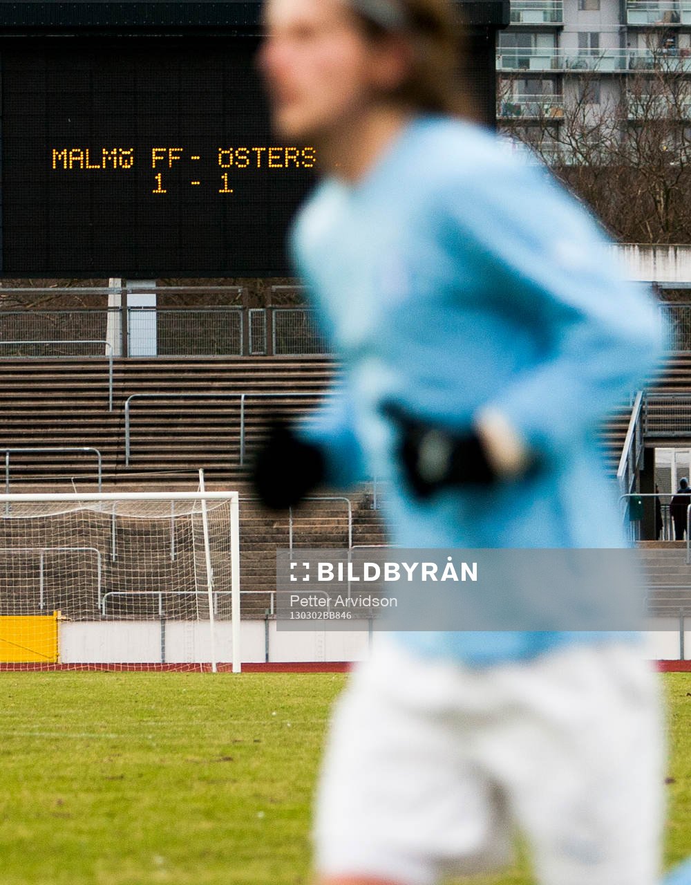 Fotboll, Svenska Cupen, Malmö - Öster: Matchen slutade 1-1. 