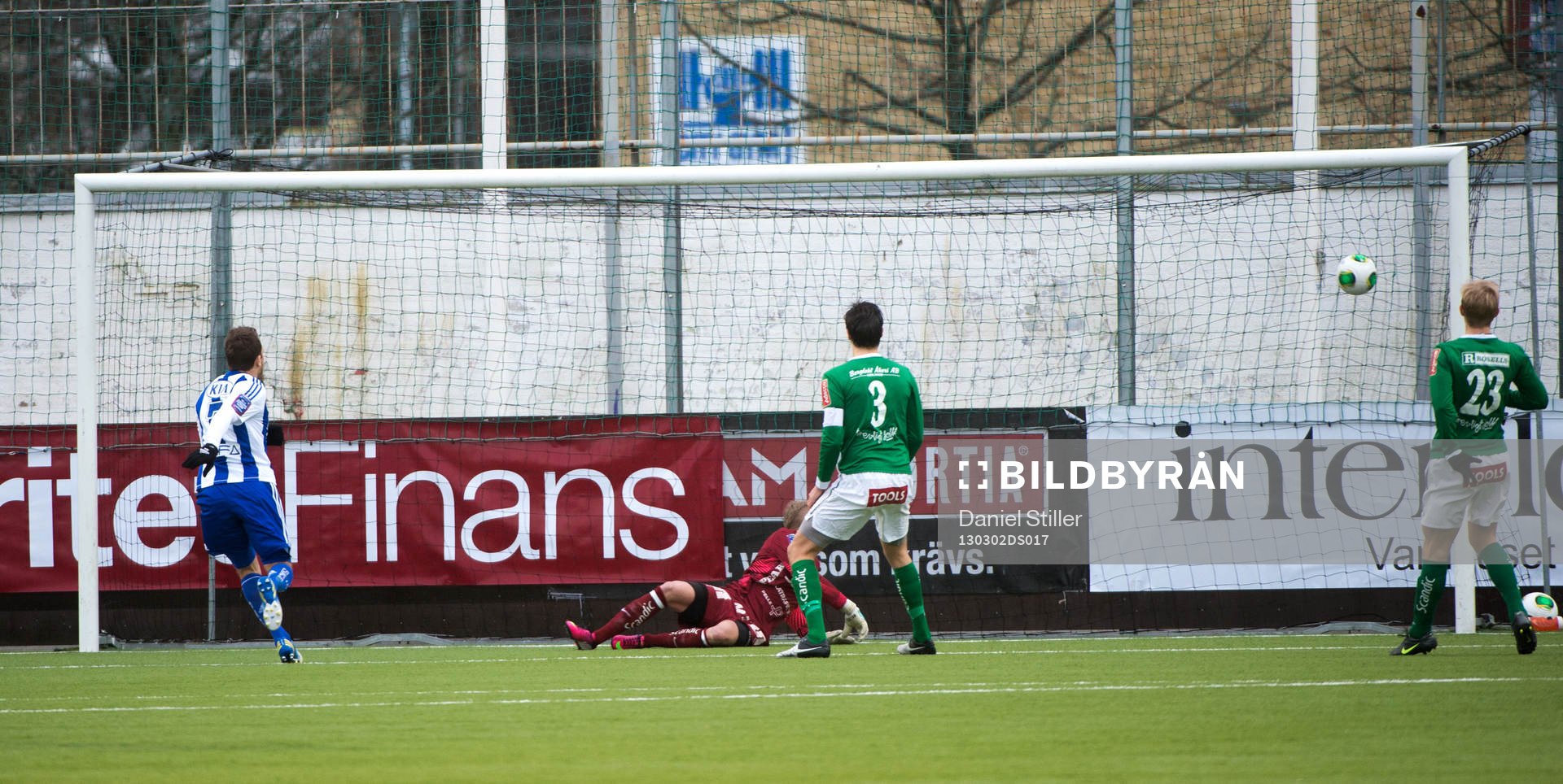 Tobias Hysén, IFK Göteborg, gör 1-0