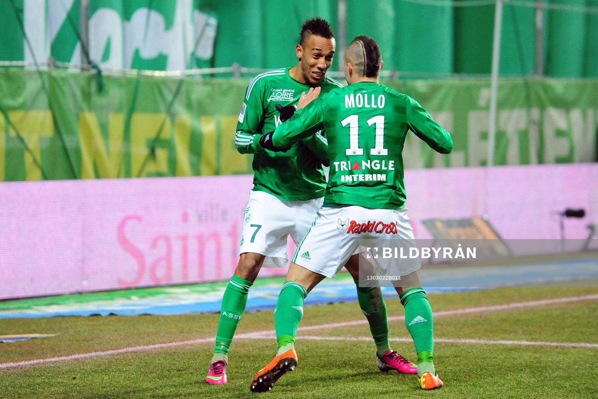 Pierre Emerick AUBAMEYANG / Yohan MOLLO  - 02.03.2013 -