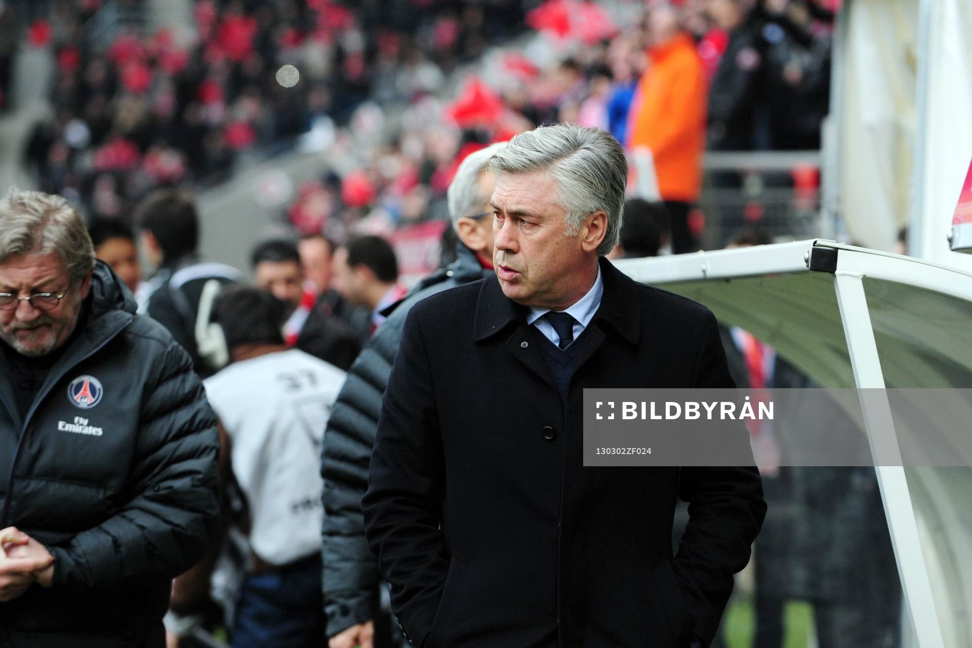 Carlo ANCELOTTI - 02.03.2013 - Reims / PSG - 27e journee de