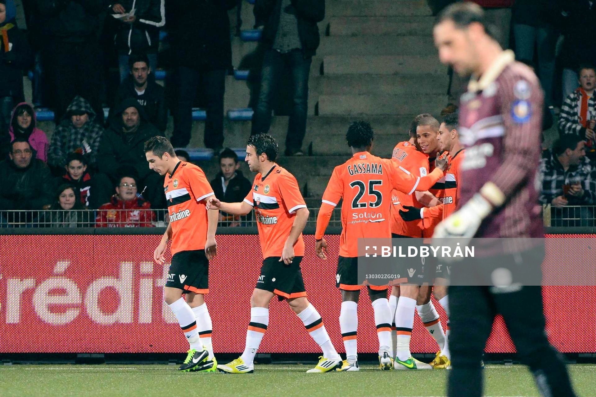 Joie Groupe Lorient - Kevin MONNET PAQUET - 02.03.2013 -