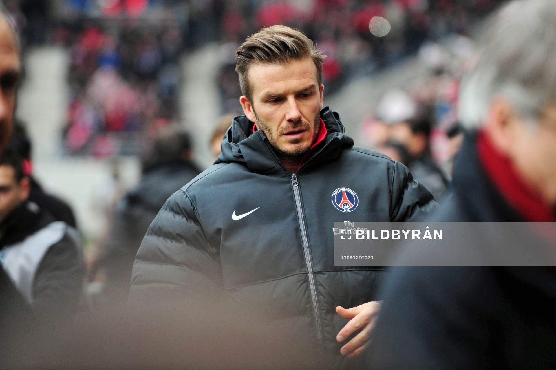 David BECKHAM - 02.03.2013 - Reims / PSG - 27e journee de