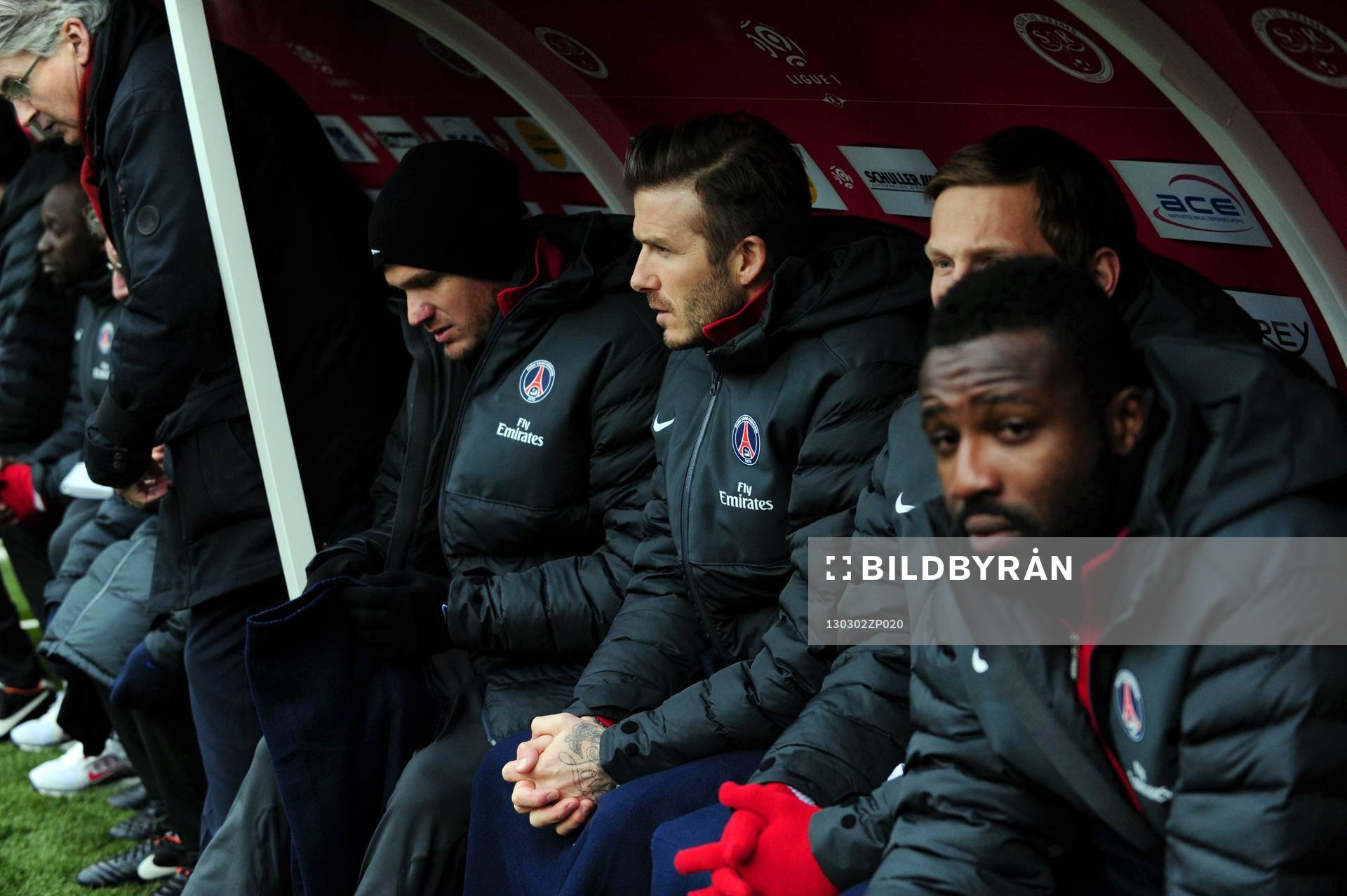 David BECKHAM - 02.03.2013 - Reims / PSG - 27e journee de