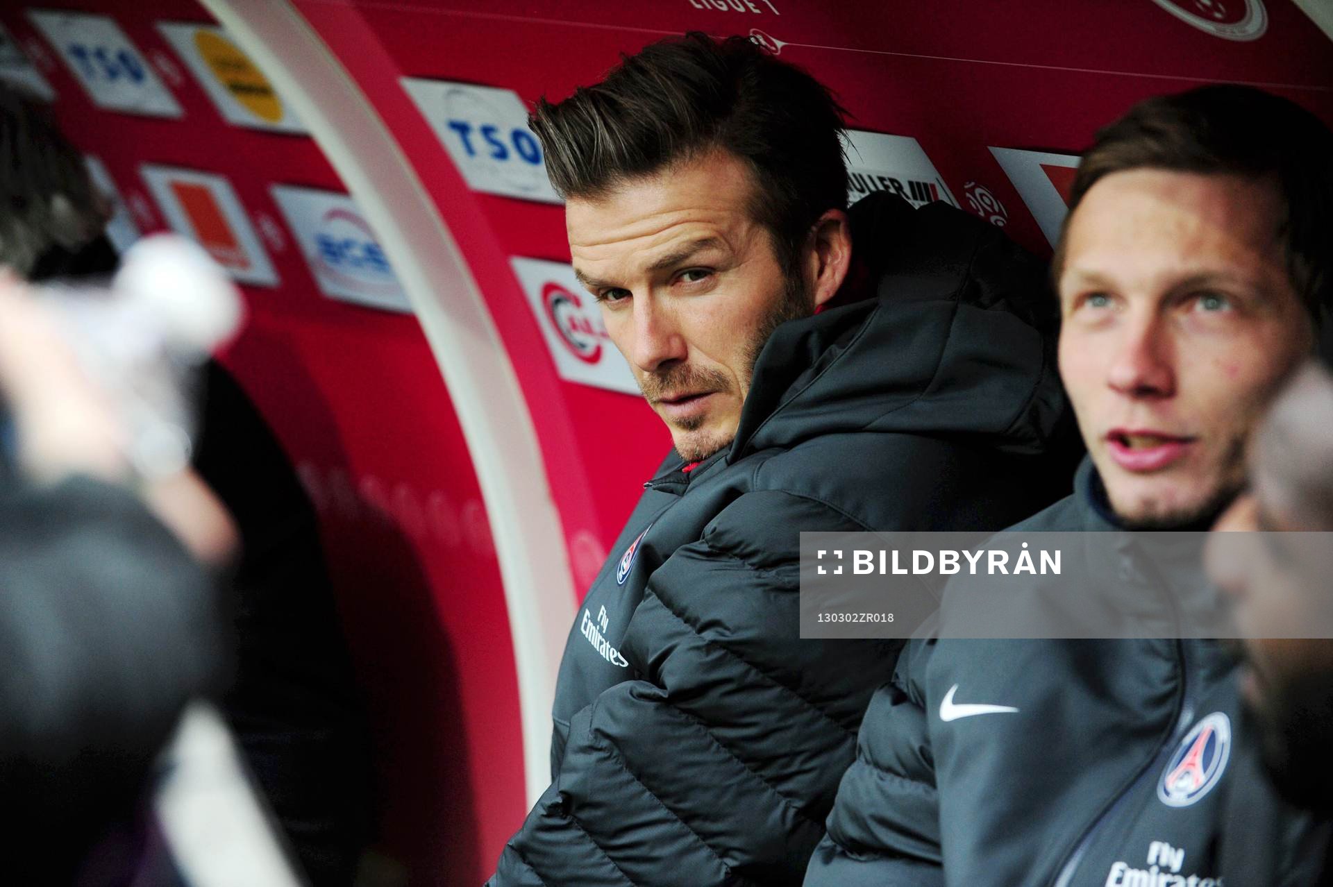 David BECKHAM - 02.03.2013 - Reims / PSG - 27e journee de