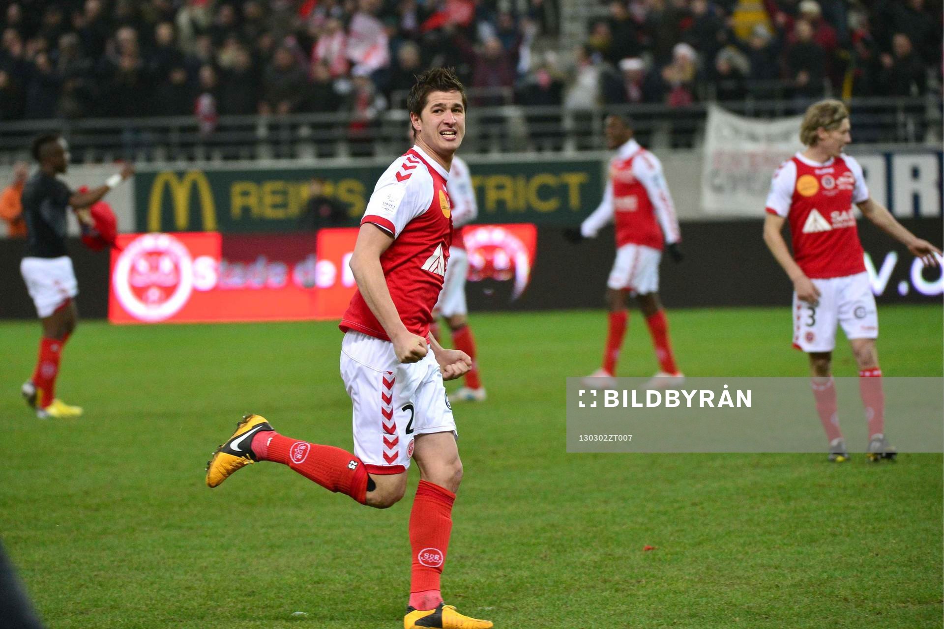 Joie Anthony WEBER   - 02.03.2013 - Reims / PSG  - 27eme