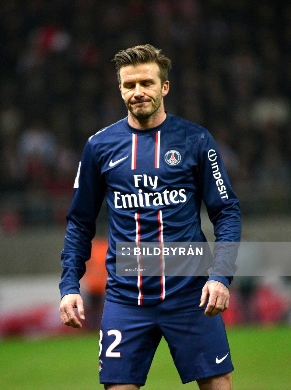 David BECKHAM - 02.03.2013 - Reims / PSG  - 27eme journee