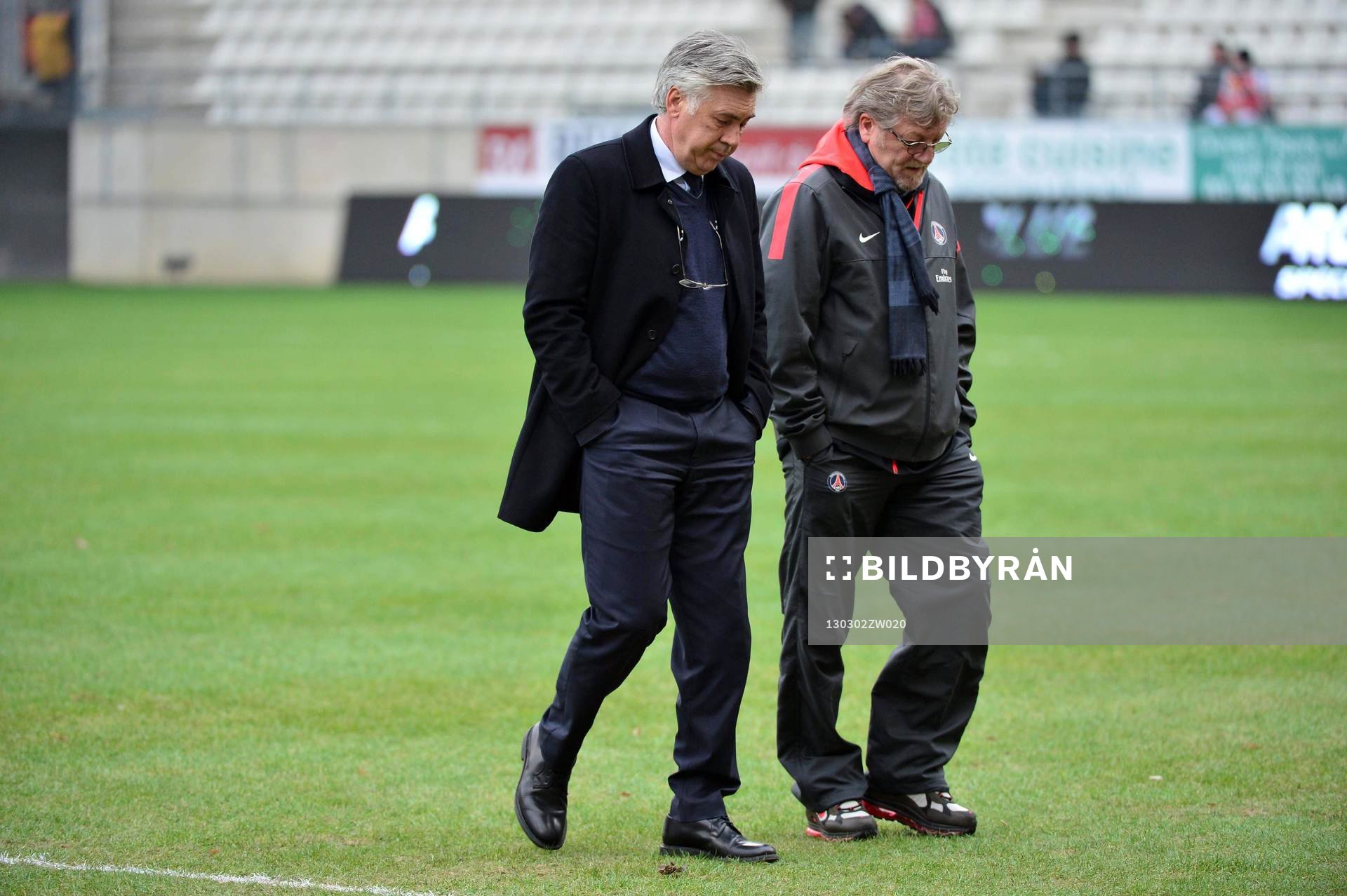 Carlo ANCELOTTI - 02.03.2013 - Reims / PSG - 27e journee de