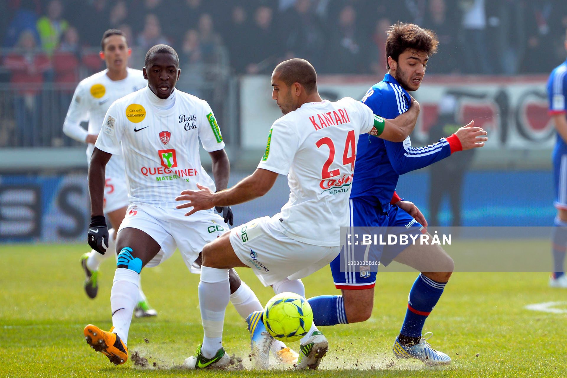 Ahmed KANTARI / Clement GRENIER - 03.03.2013 - Brest / Lyon
