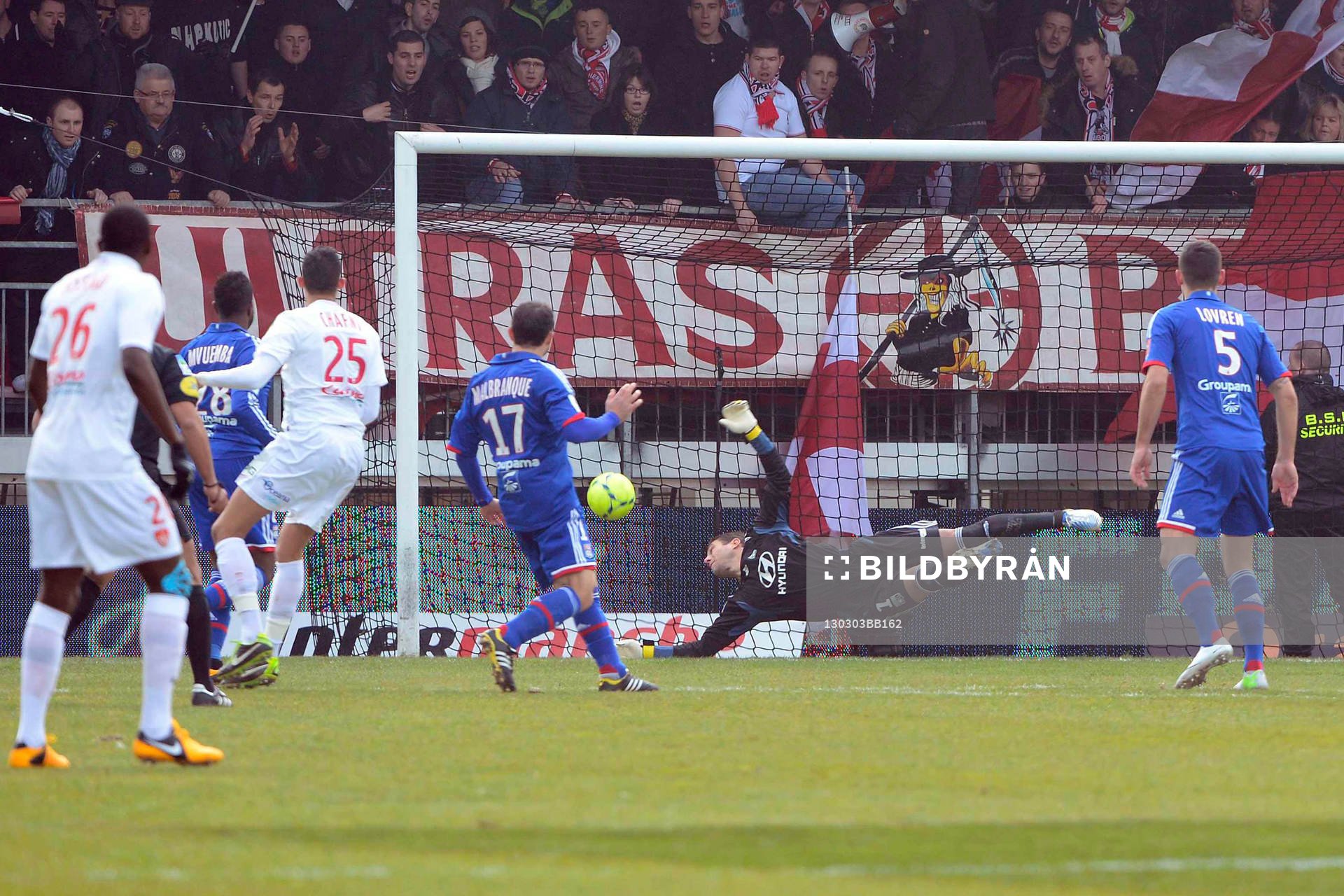Goal Kamel CHAFNI - 03.03.2013 - Brest / Lyon - 27eme