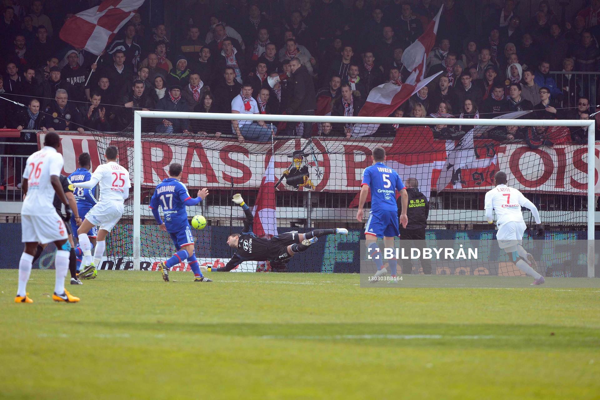 Goal Kamel CHAFNI - 03.03.2013 - Brest / Lyon - 27eme