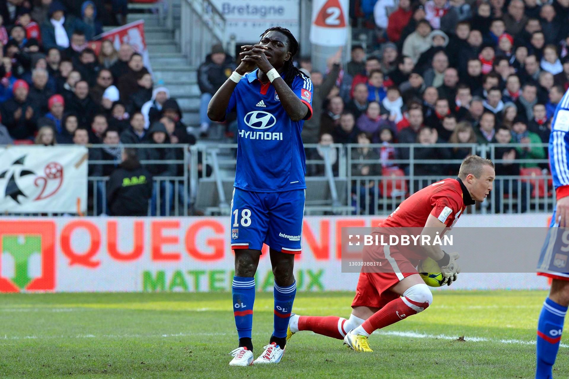 Deception Bafetimbi GOMIS / Alexis THEBAUX - 03.03.2013 -