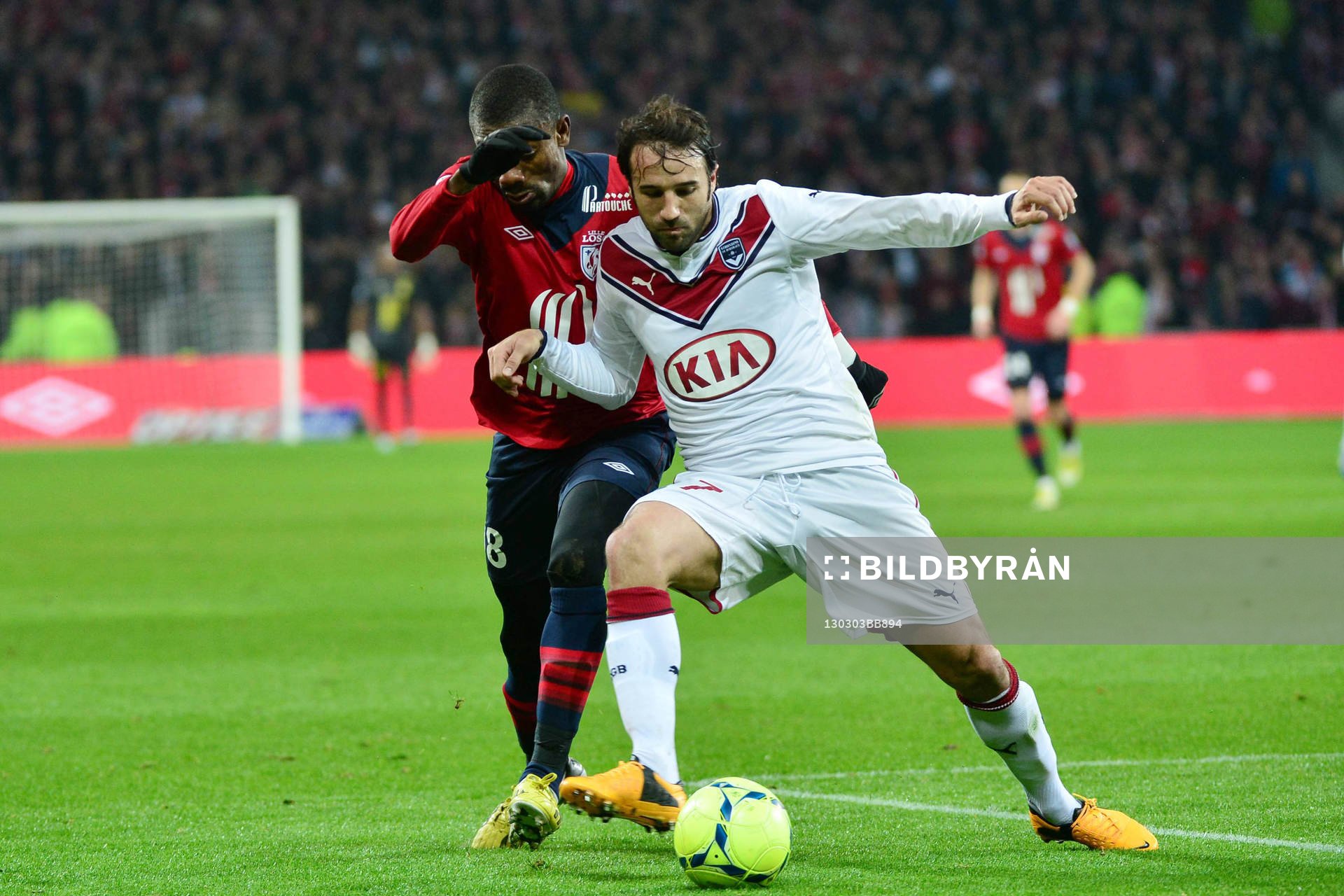 Salomon KALOU / Marc PLANUS - 03.03.2013 - Lille / Bordeaux