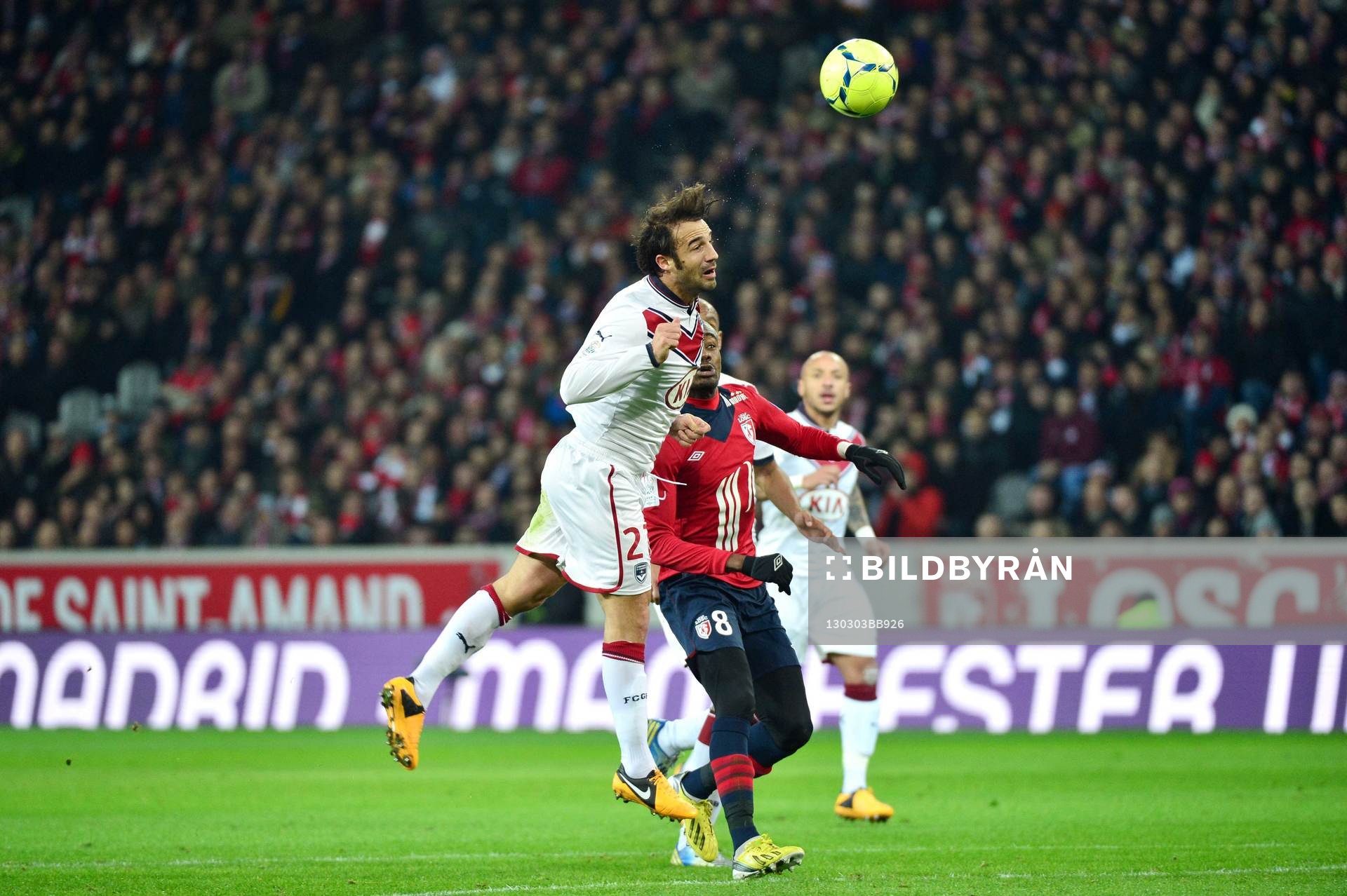 Marc PLANUS / Salomon KALOU - 03.03.2013 - Lille / Bordeaux