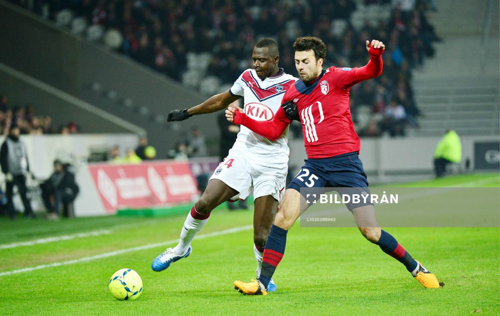 Cheick DIABATE / Marko BASA - 03.03.2013 - Lille / Bordeaux