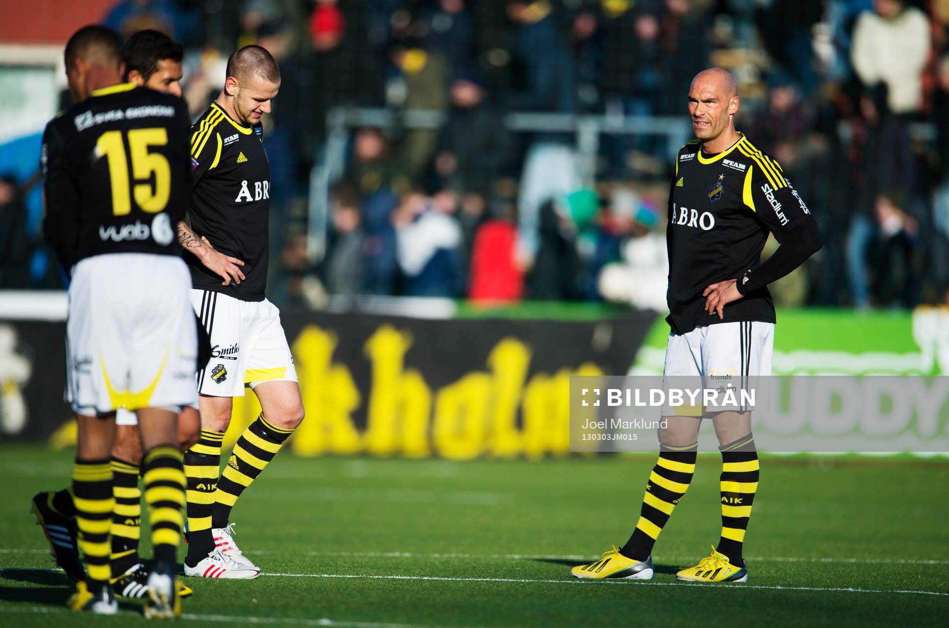 Alexander Milosevic och Daniel Majstorovic, AIK, deppar