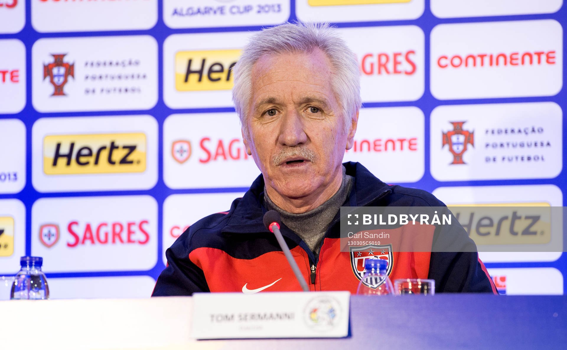 Tom Sermanni, förbundskapten, USA