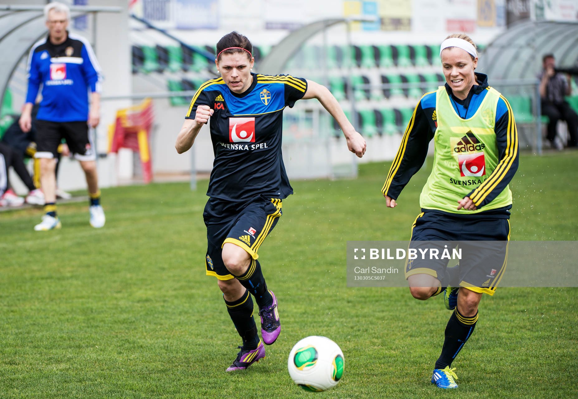 Susanne Moberg och Sara Thunebro, jagar
