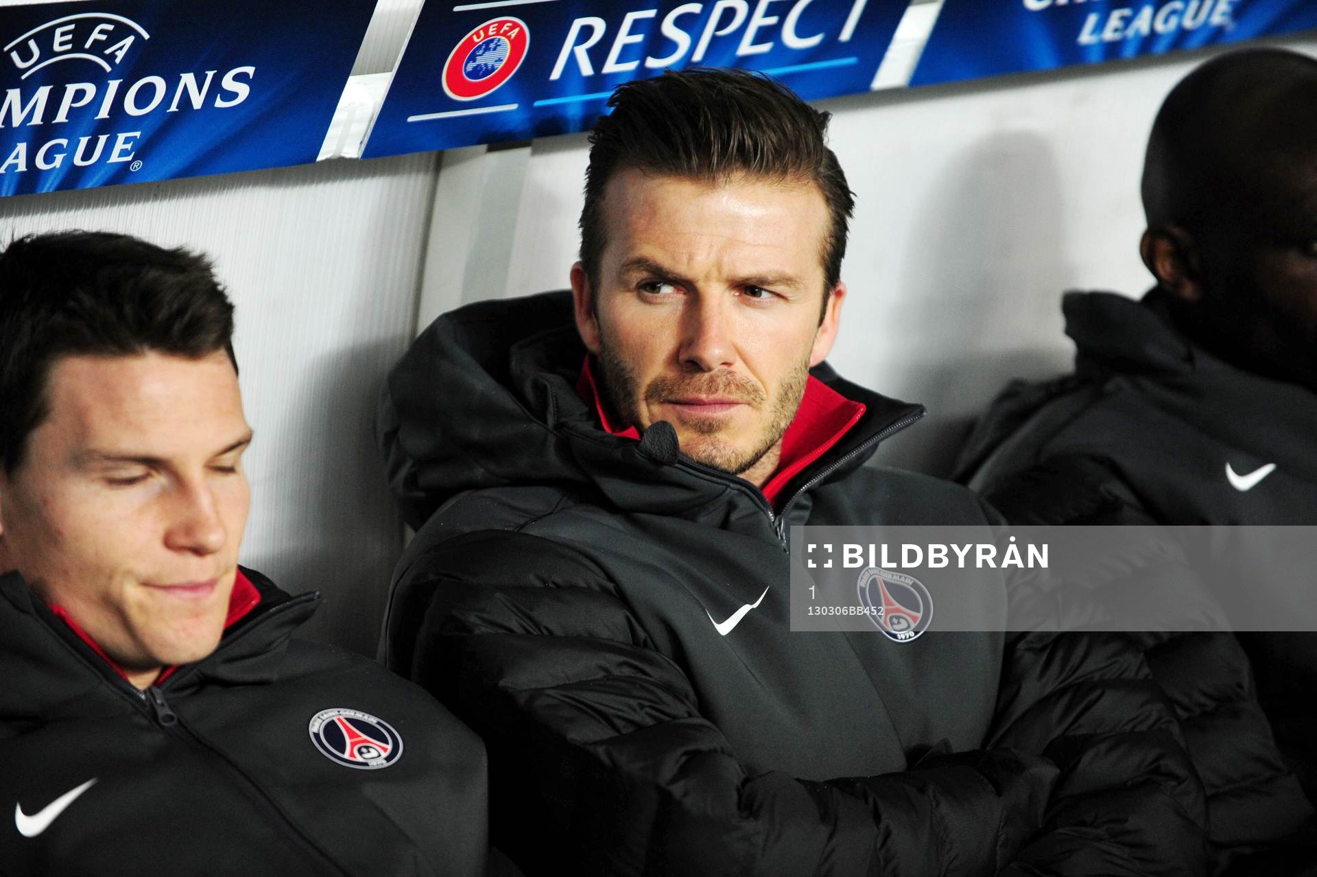 David BECKHAM - 06.03.2013 - Paris Saint Germain / Valence