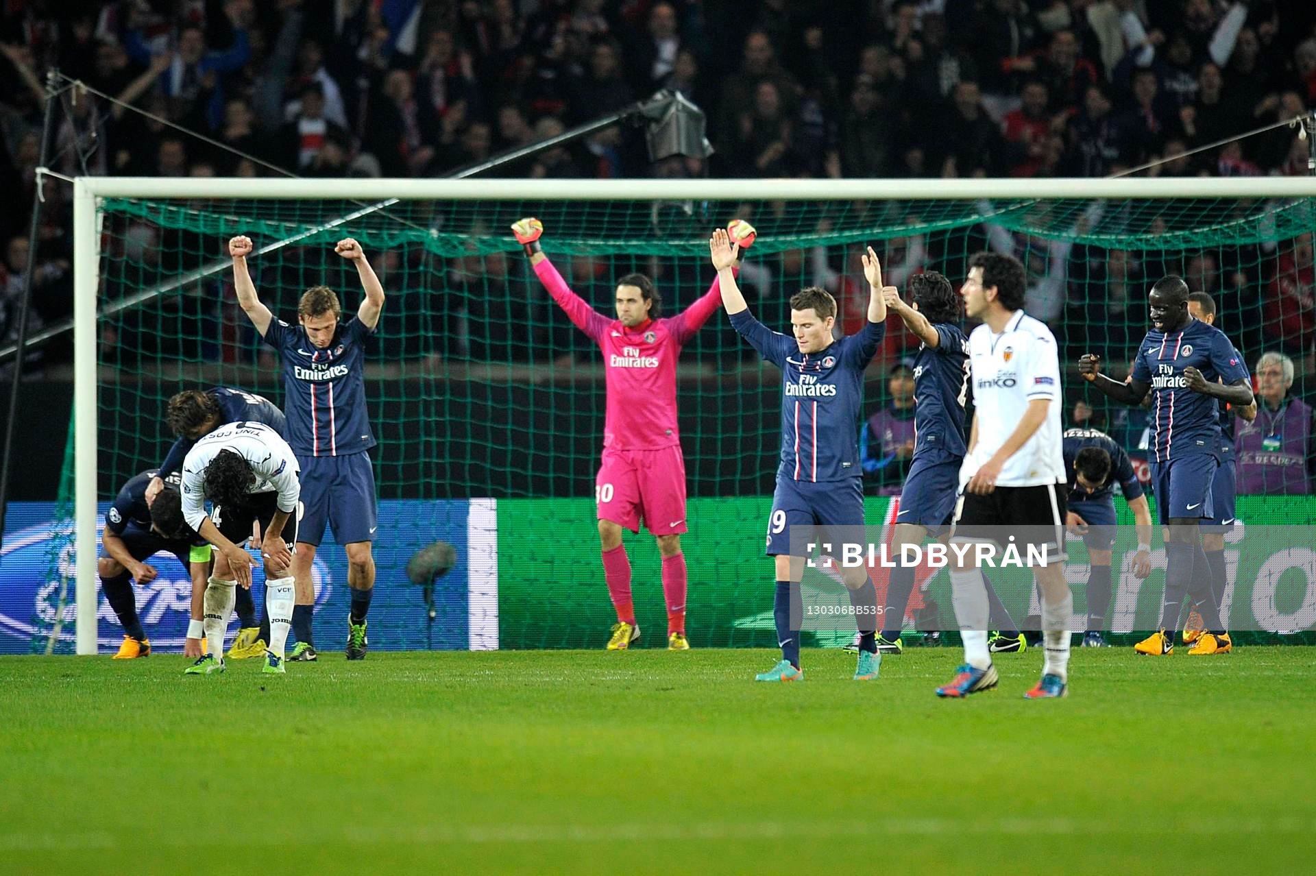 Joie PSG - 06.03.2013 - Paris Saint Germain / Valence -