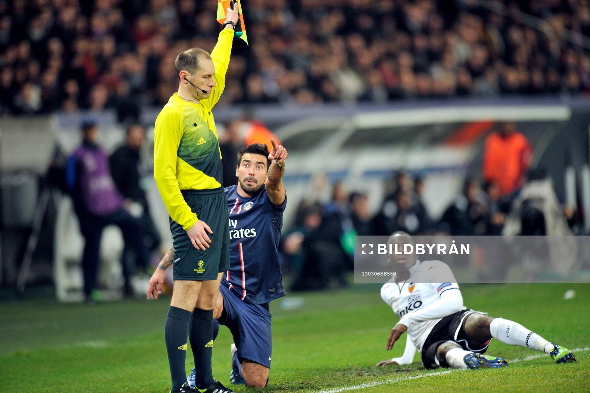 Ezequiel LAVEZZI  - 06.03.2013 - Paris Saint Germain /