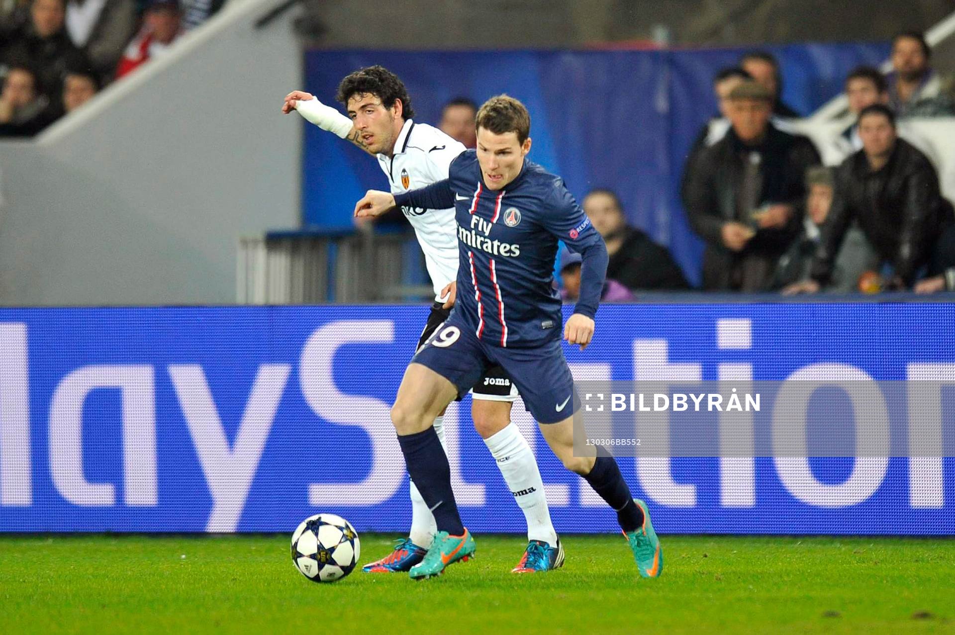 Daniel Parejo / Kevin GAMEIRO  - 06.03.2013 - Paris Saint