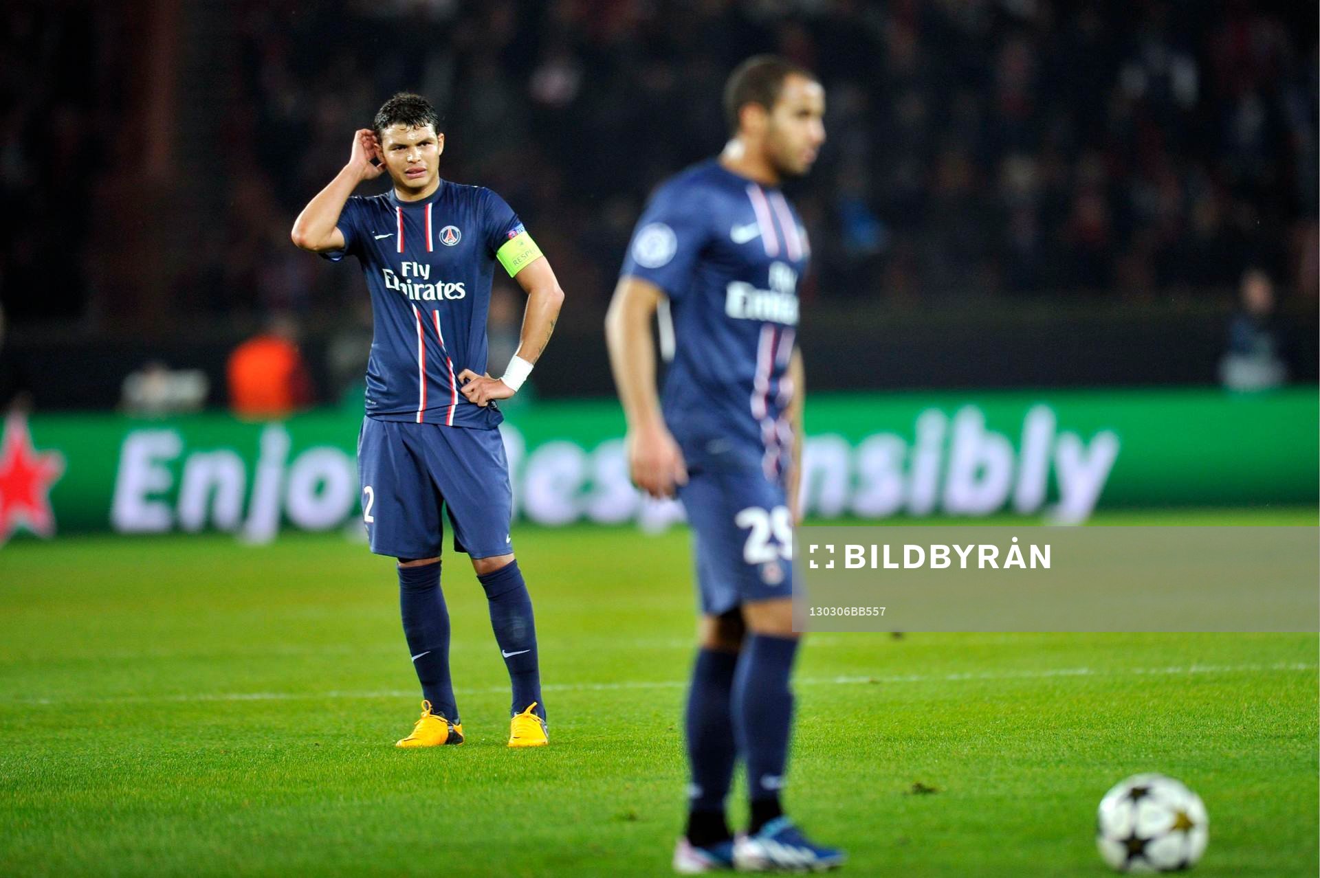 Thiago SILVA  - 06.03.2013 - Paris Saint Germain / Valence