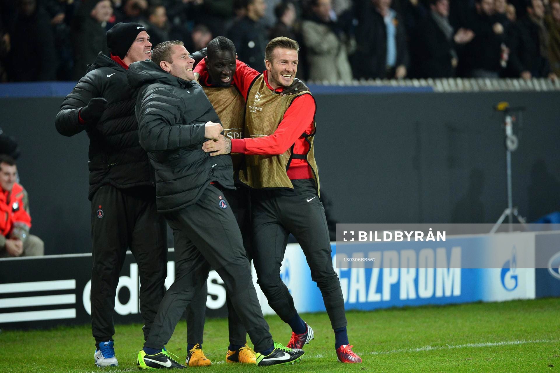 Joie PSG / David BECKHAM - 06.03.2013 - Paris Saint Germain