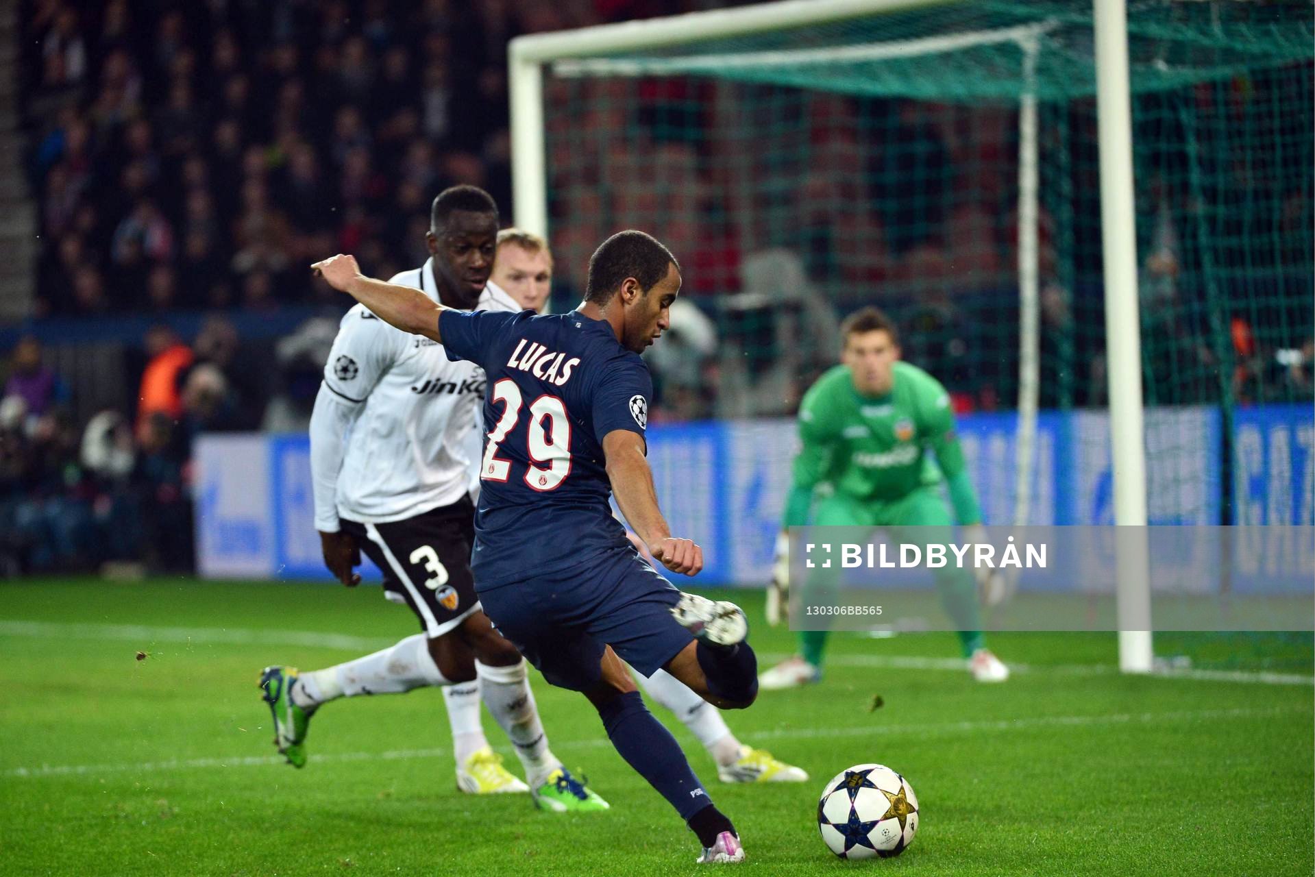 LUCAS MOURA - 06.03.2013 - Paris Saint Germain / Valence -