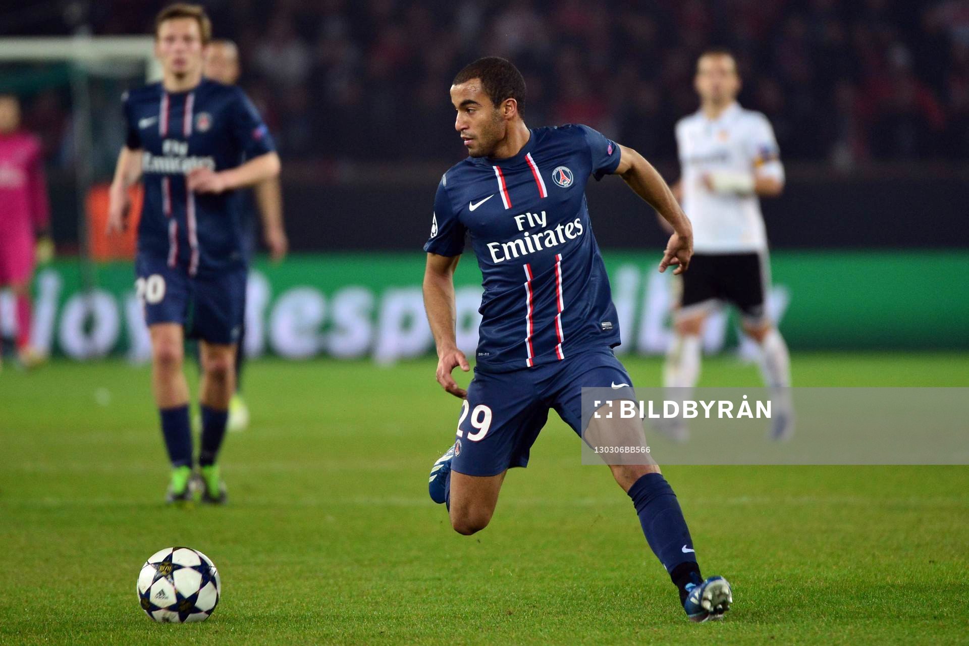 LUCAS MOURA - 06.03.2013 - Paris Saint Germain / Valence -