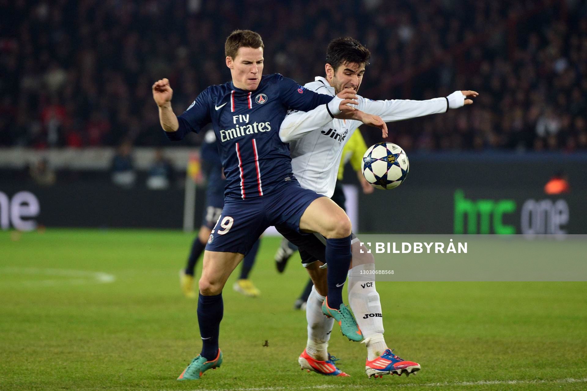 Kevin GAMEIRO / Antonio BARRAGAN - 06.03.2013 - Paris Saint