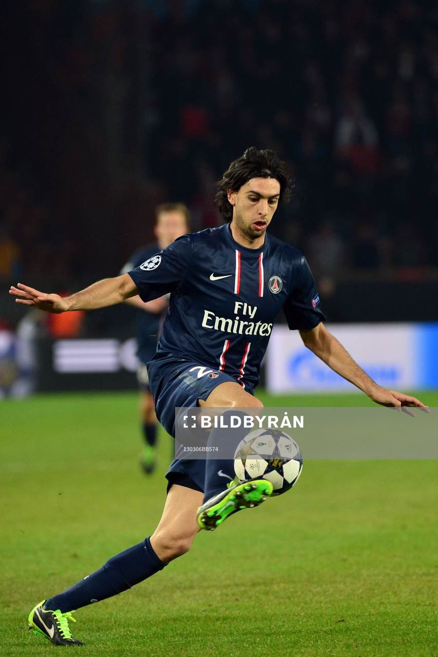 Javier PASTORE - 06.03.2013 - Paris Saint Germain / Valence