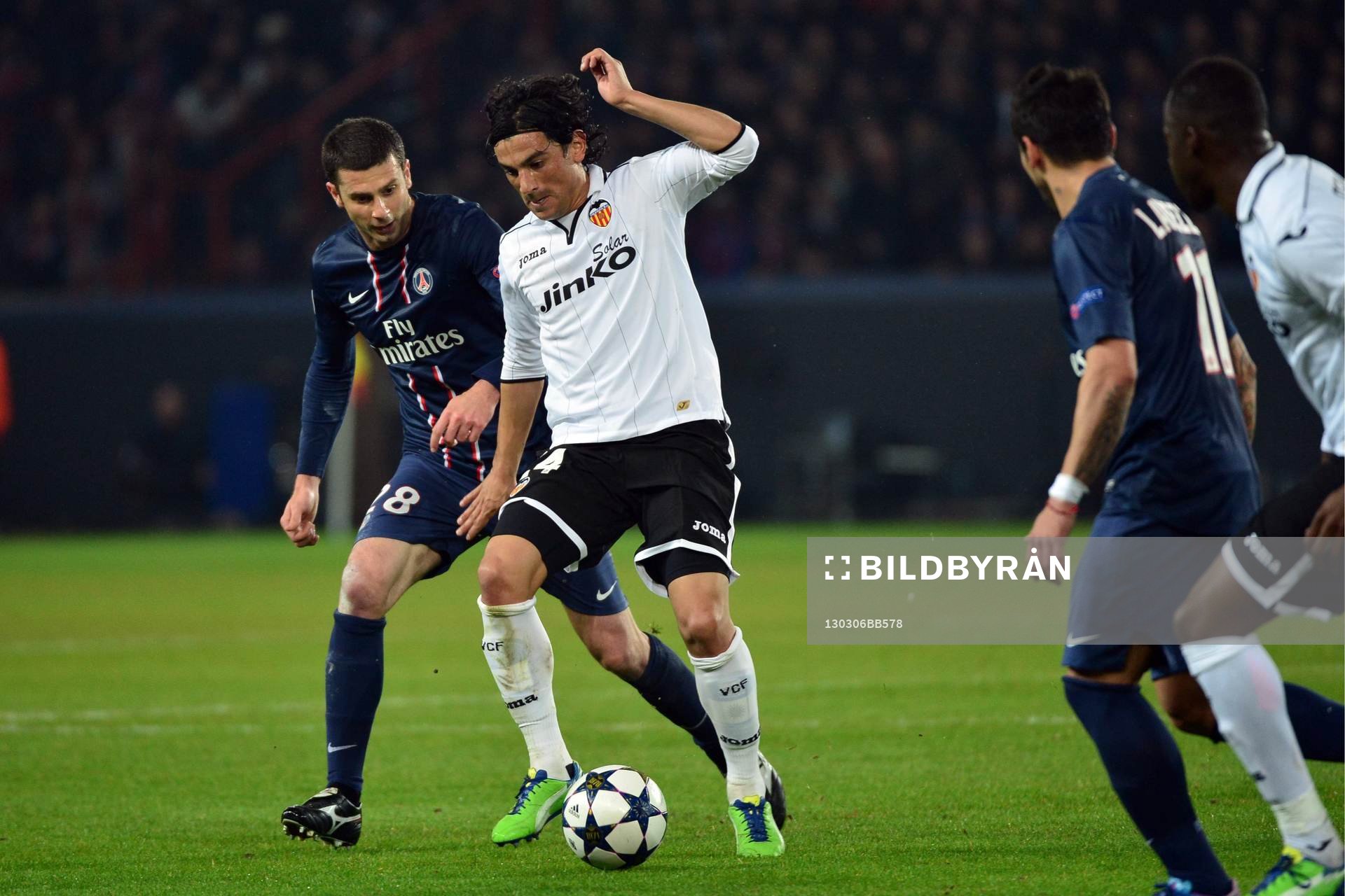 Tino COSTA / Thiago MOTTA - 06.03.2013 - Paris Saint