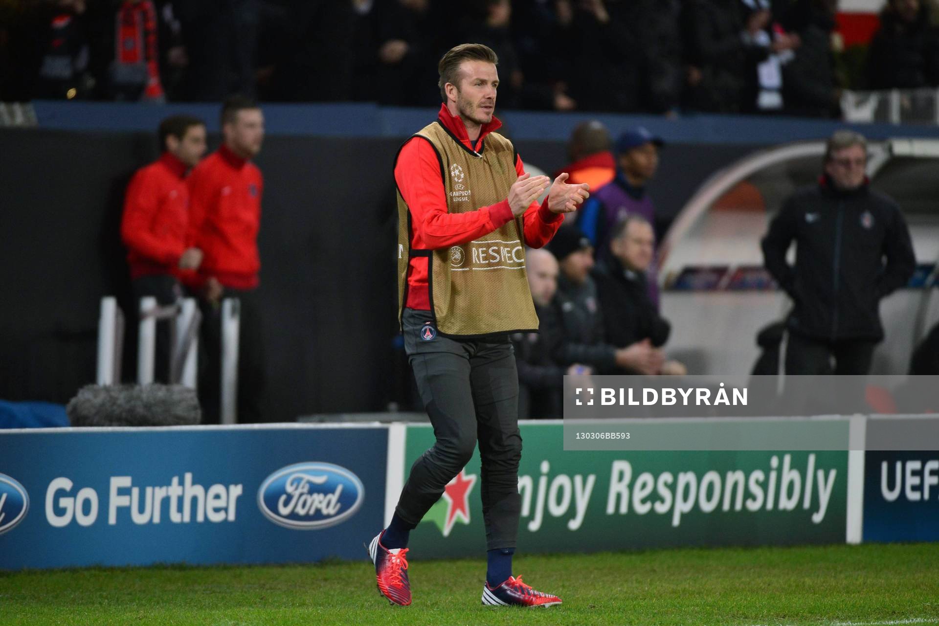 David BECKHAM - 06.03.2013 - Paris Saint Germain / Valence