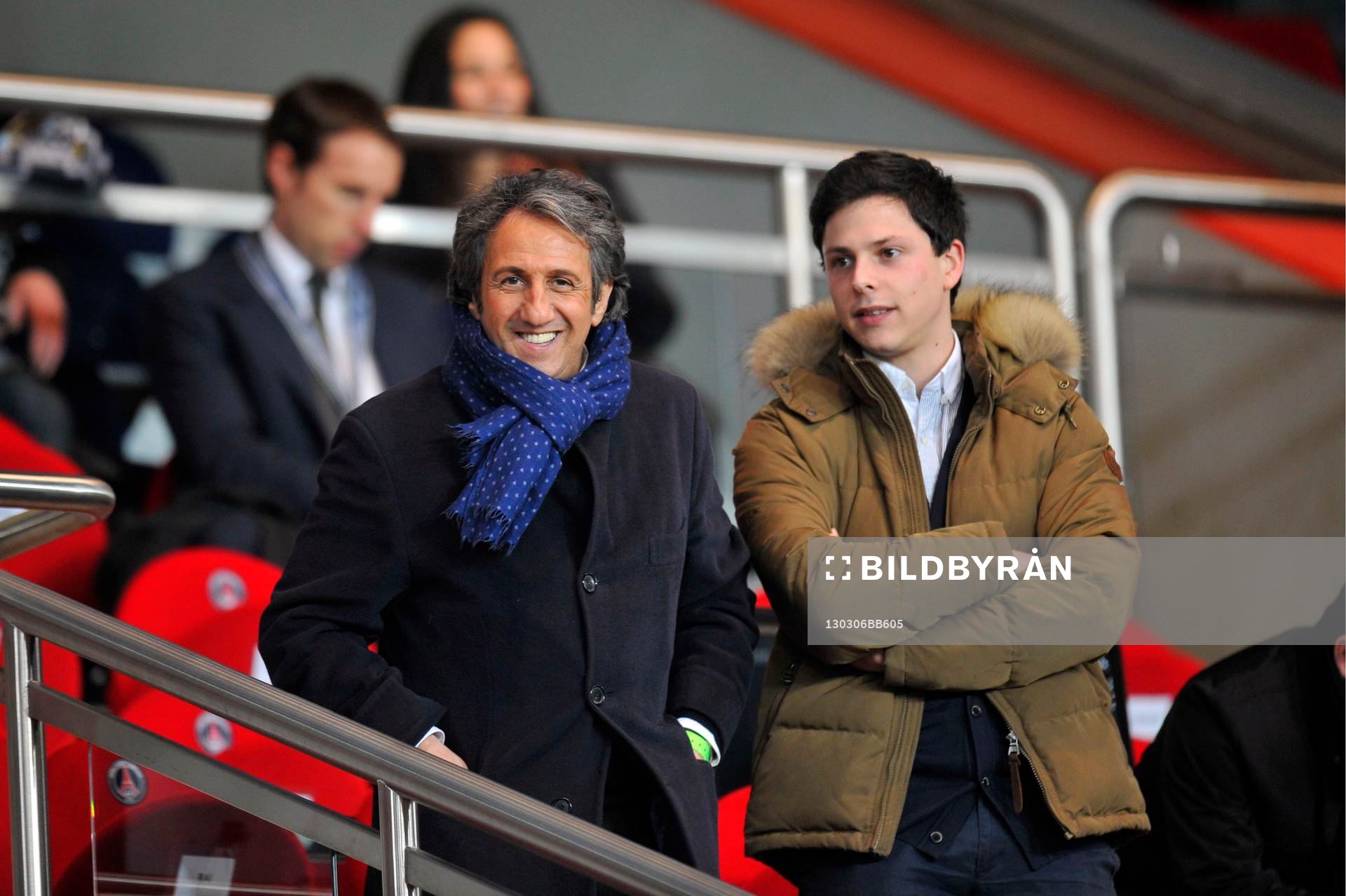 Richard Anconina - 06.03.2013 - Paris Saint Germain /