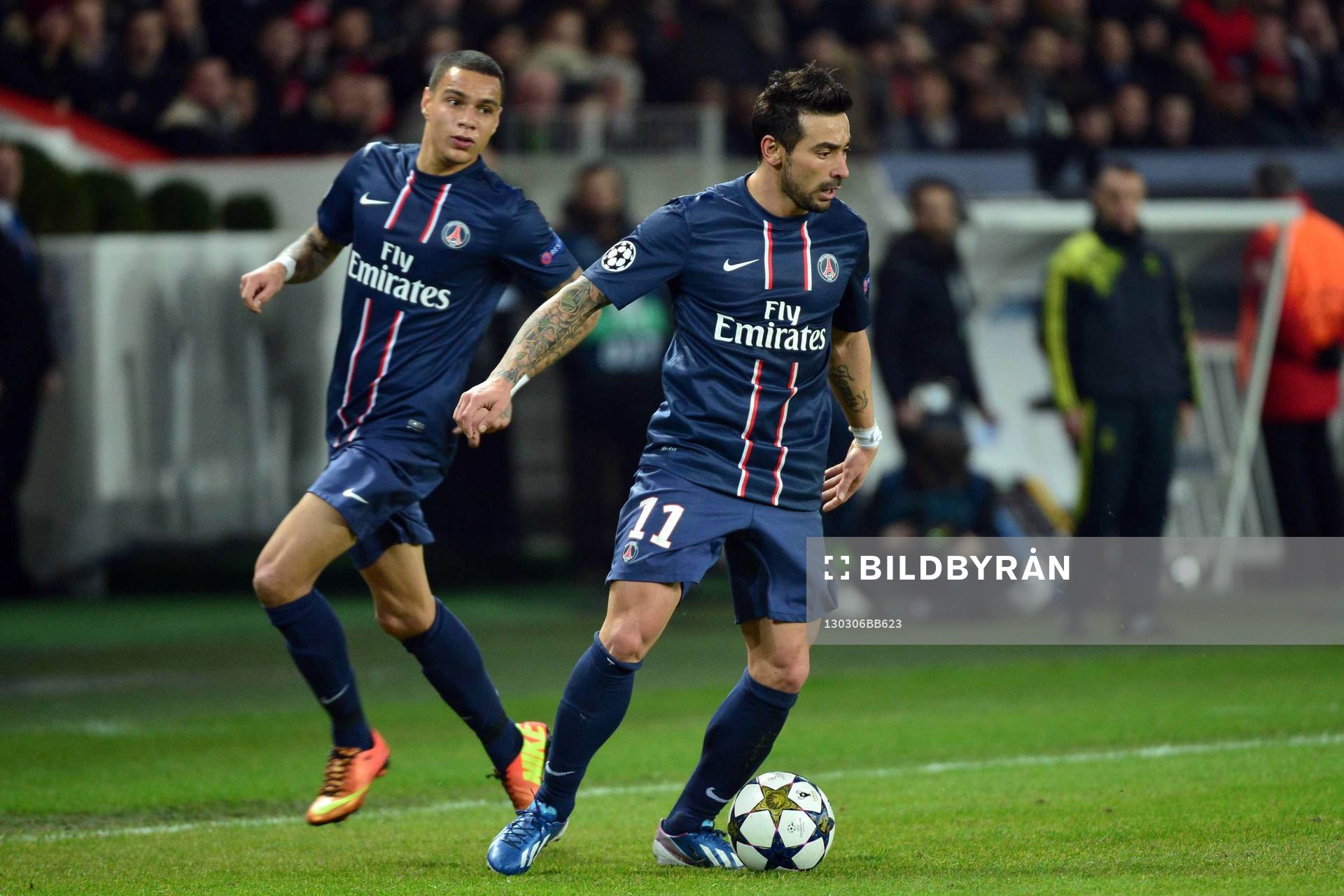 Ezequiel LAVEZZI - 06.03.2013 - Paris Saint Germain /