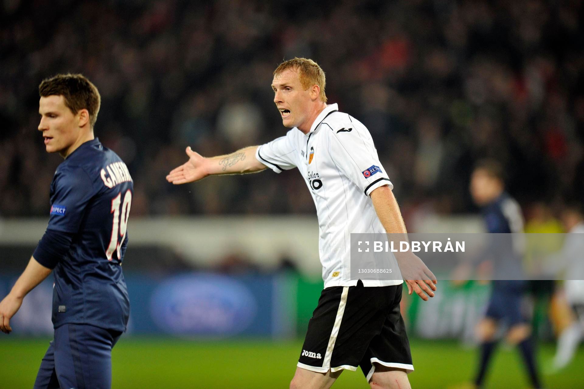 Jeremy MATHIEU  - 06.03.2013 - Paris Saint Germain /
