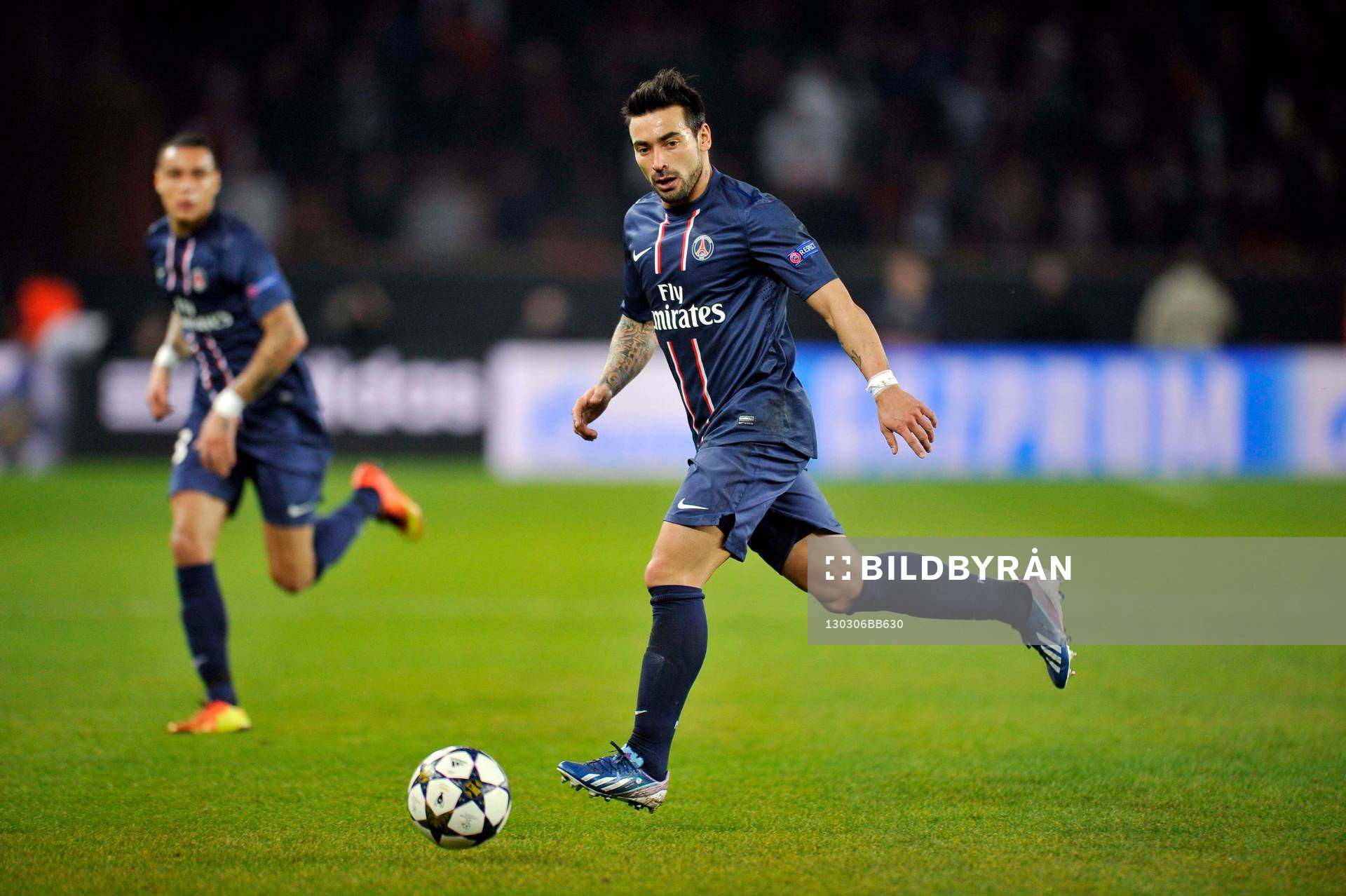 Ezequiel LAVEZZI  - 06.03.2013 - Paris Saint Germain /