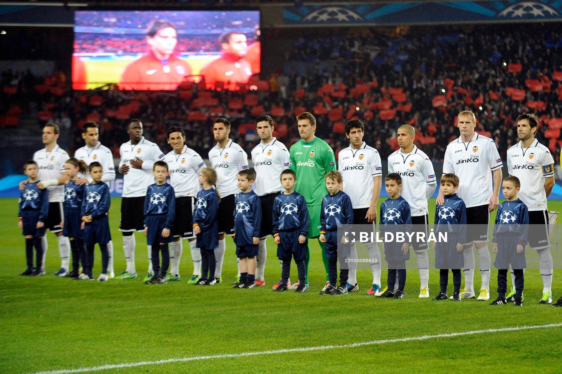 Equipe de Valence  - 06.03.2013 - Paris Saint Germain /