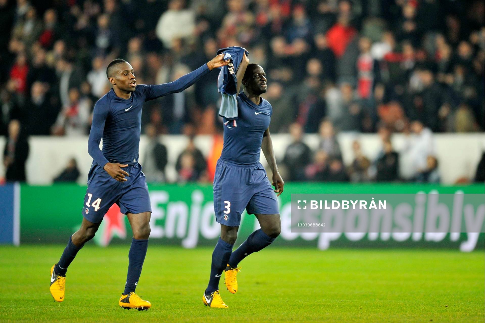 Joie de Blaise MATUIDI / Mamadou SAKHO  - 06.03.2013 -