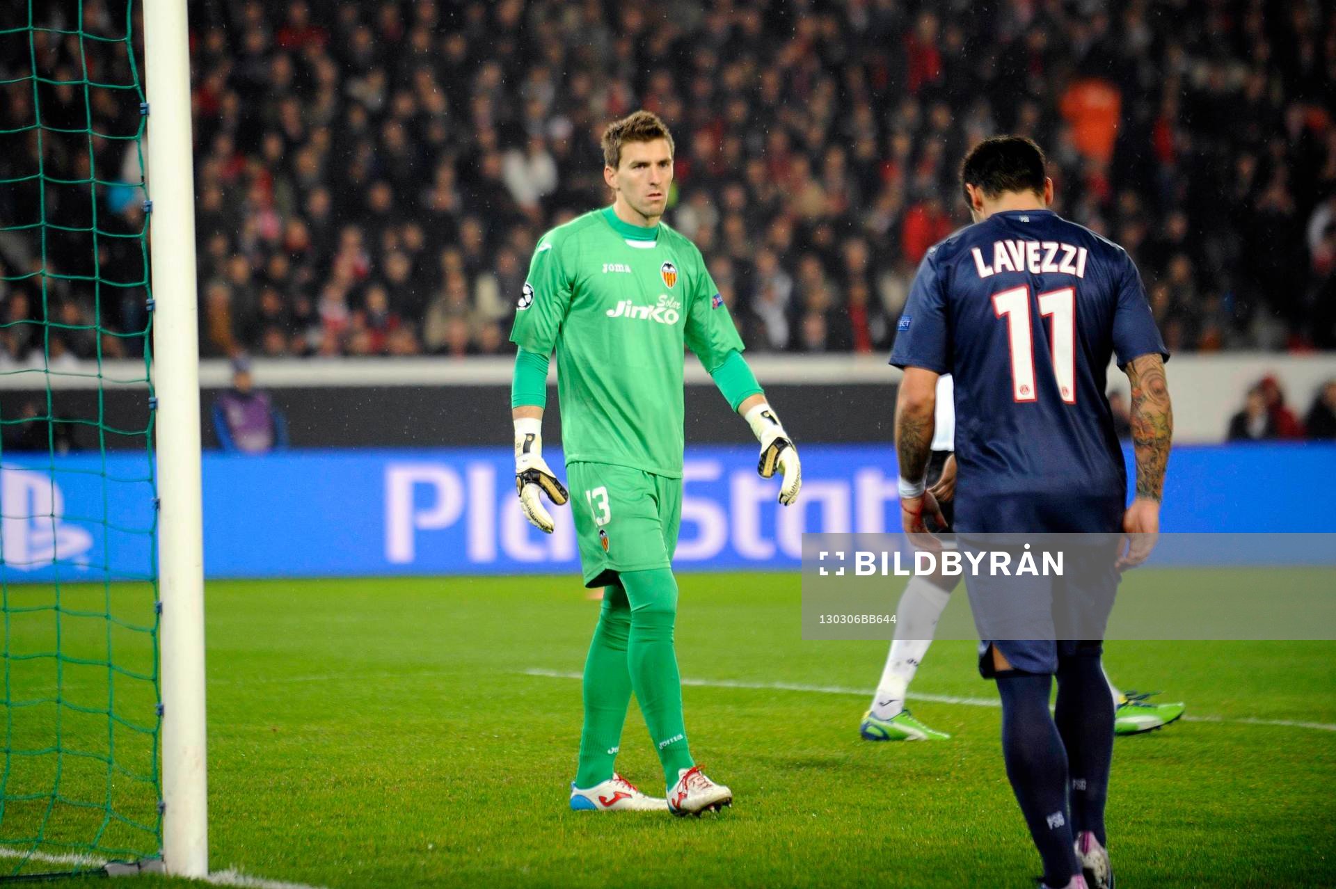 Vicente Guaita  - 06.03.2013 - Paris Saint Germain /