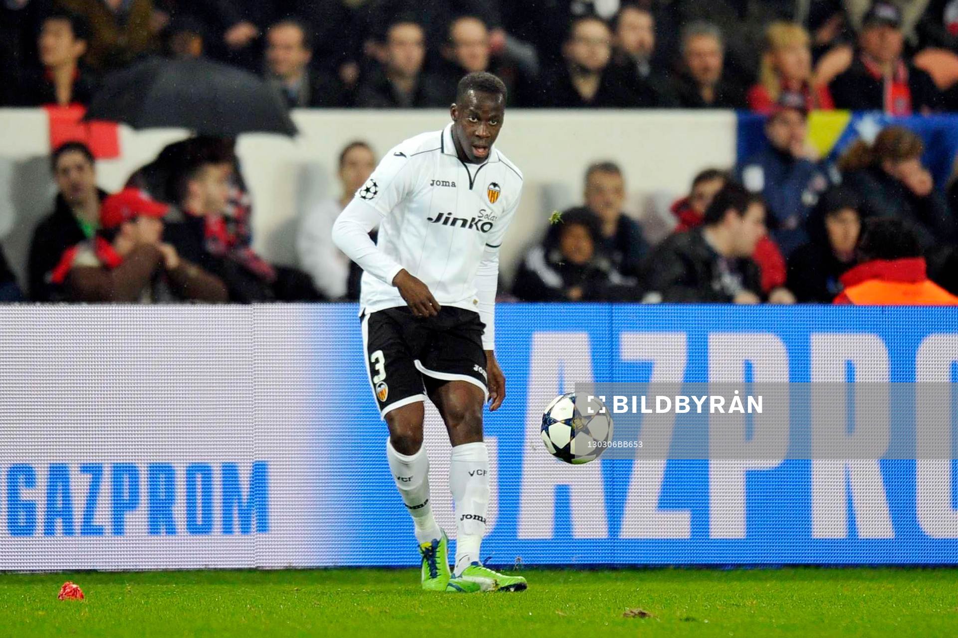  Fotboll, Champions League, PSG - Valencia: Aly CISSOKHO  - 06.03.2013 - Paris Saint Germain / Valence - 1/8Finale retour Champions League