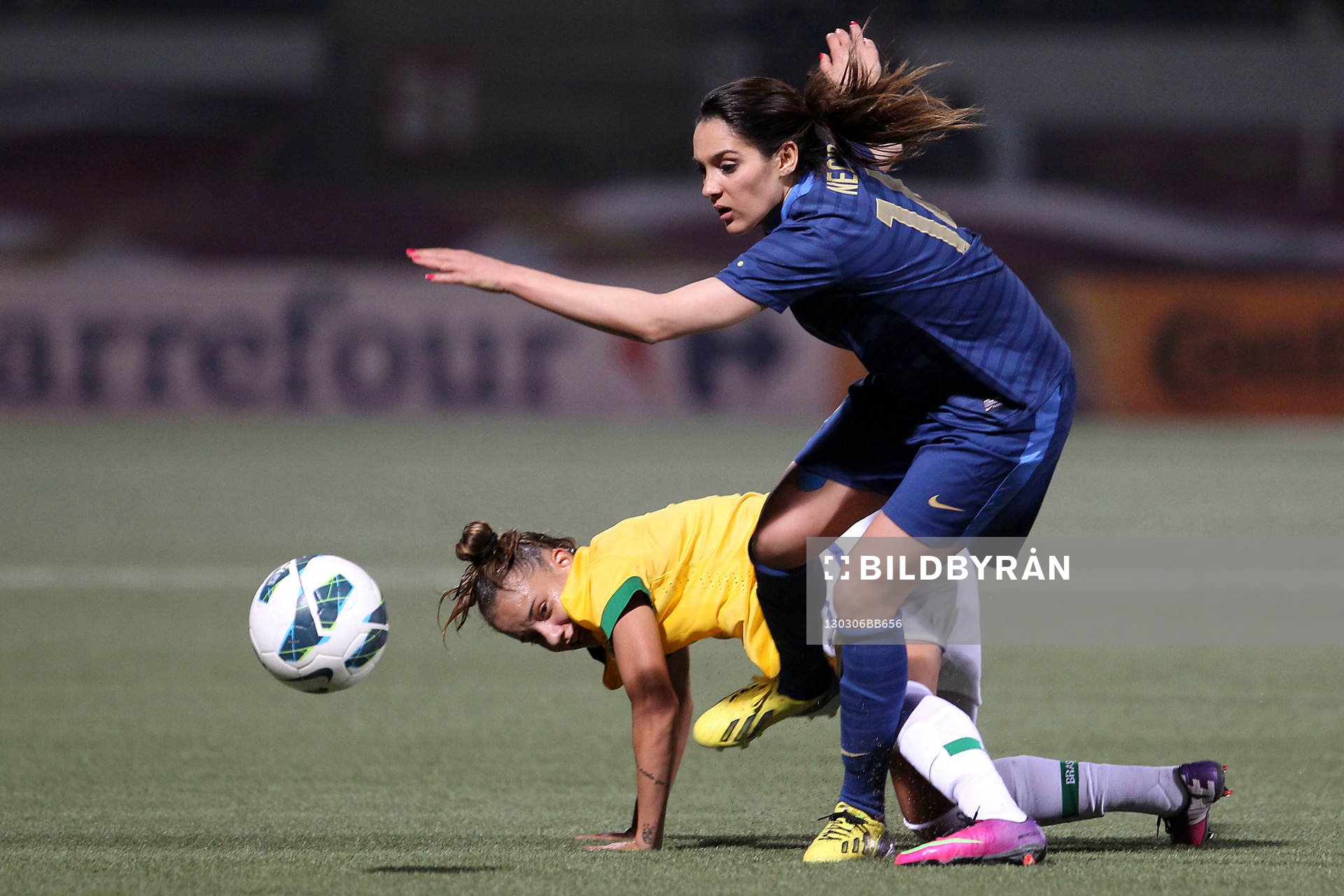 Louisa NECIB - 06.03.2013 - France / Bresil - Match amical