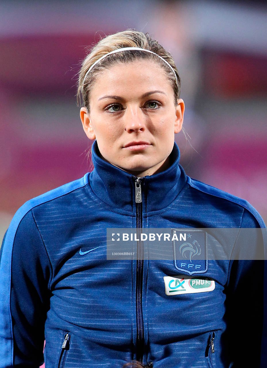  Fotboll, Frankrikes Damlandslag: Laure BOULLEAU - 06.03.2013 - France / Bresil - Match amical des Feminines - Nancy