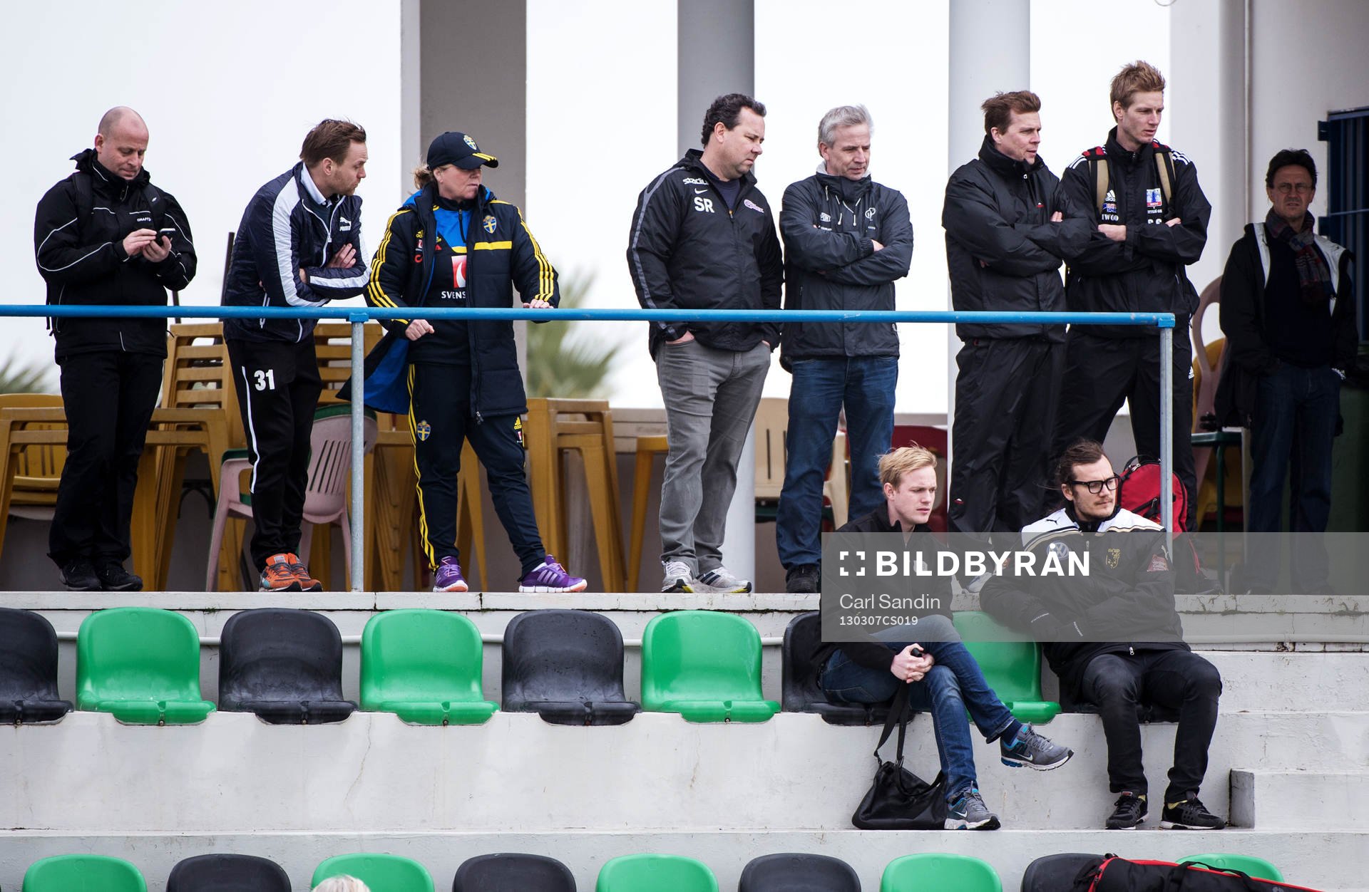 Tränarna från damallsvenskan var på plats vid dagens