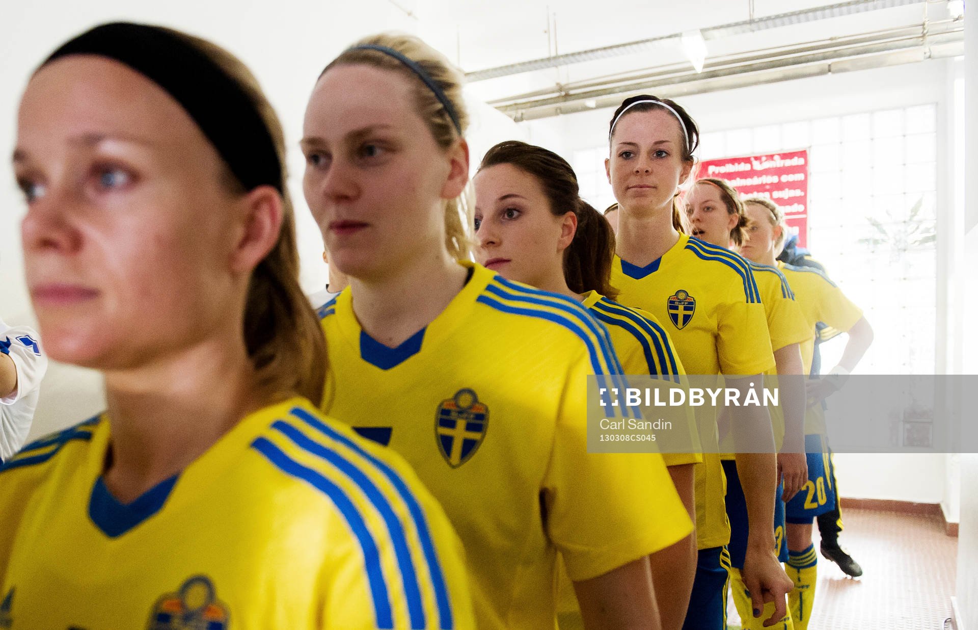 Sara Thunebro, Lisa Dahlkvist, Antonia Göransson och Lotta