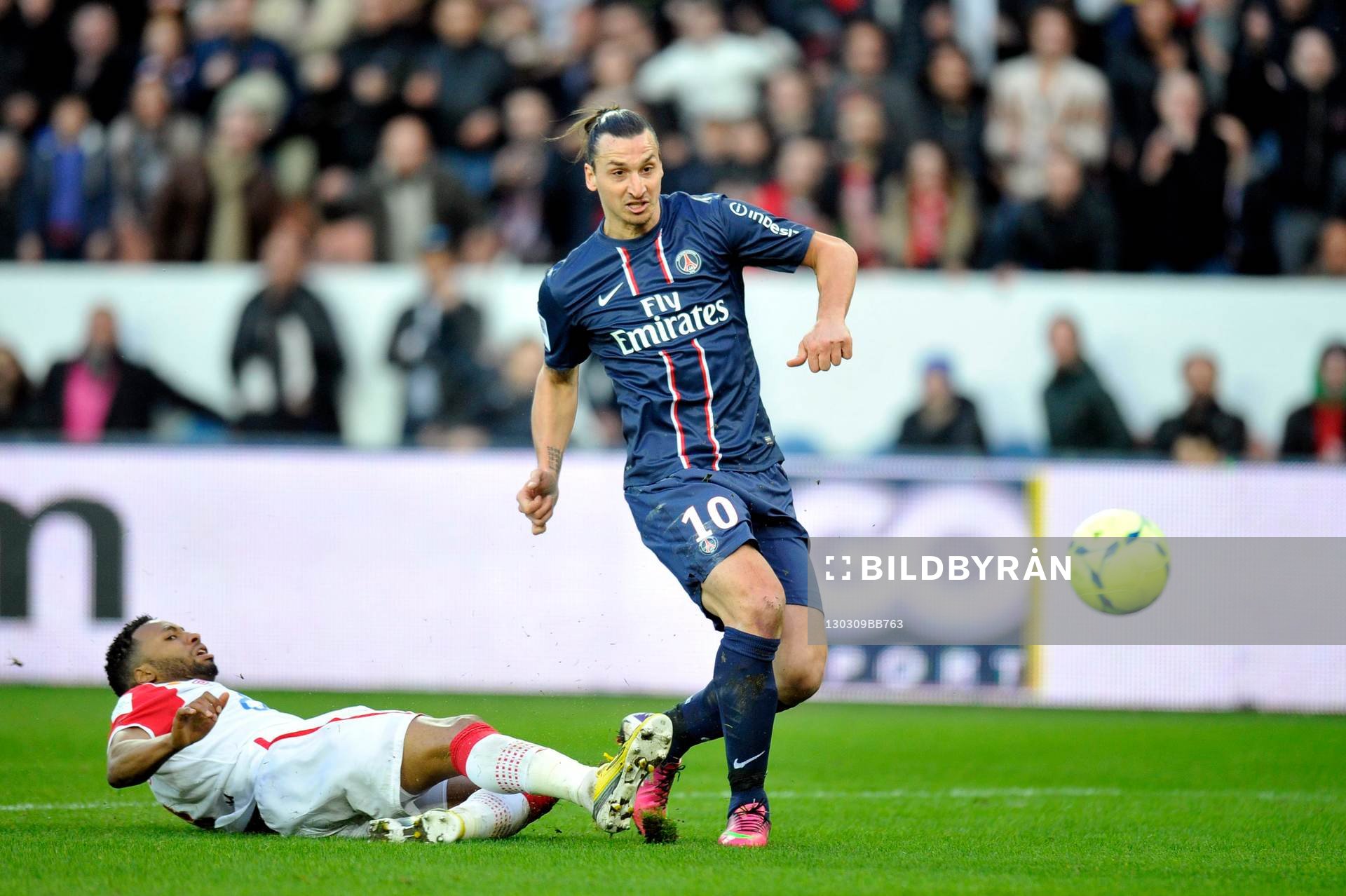 But de Zlatan IBRAHIMOVIC - 09.03.2013 - Paris Saint