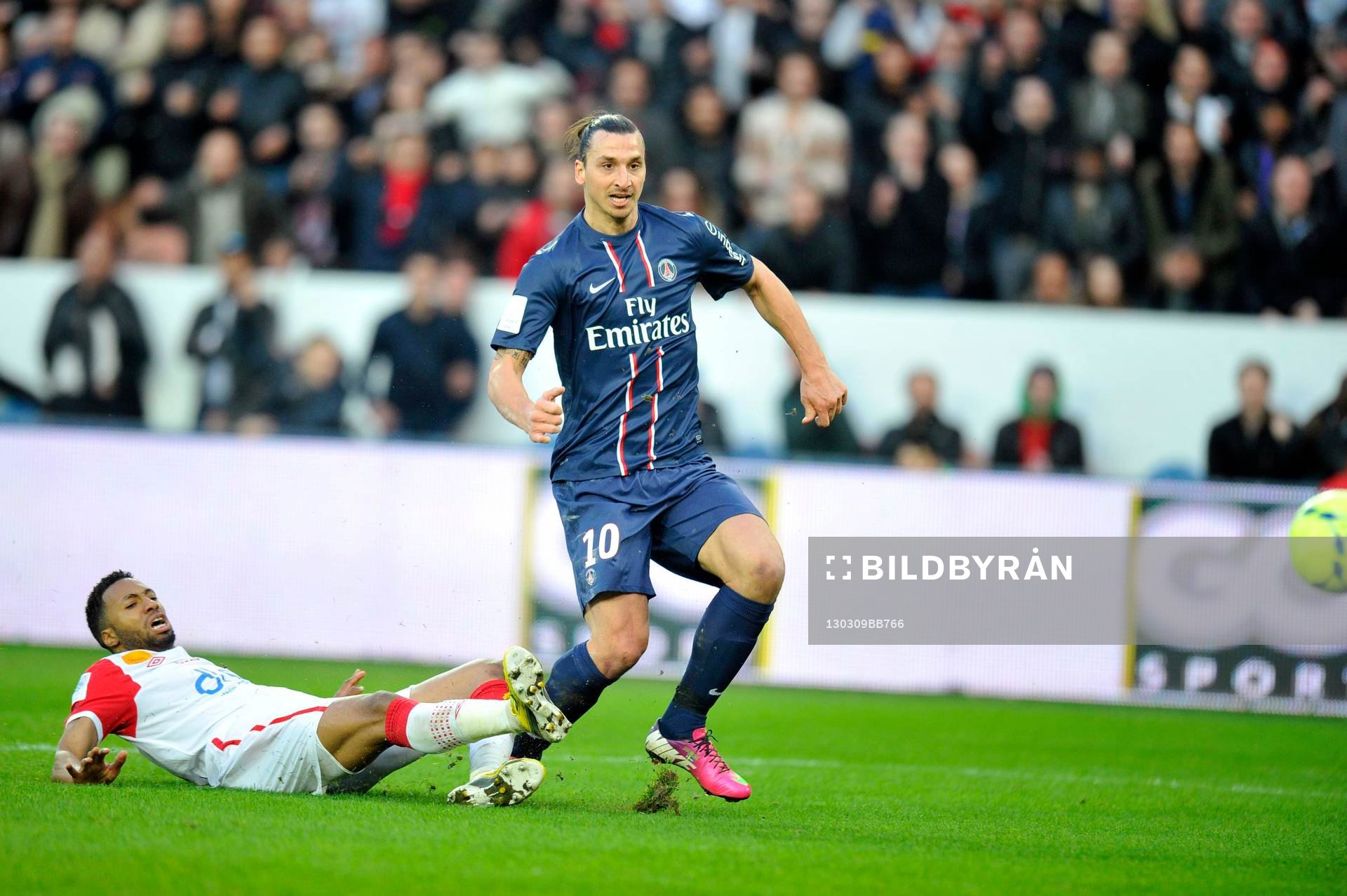But de Zlatan IBRAHIMOVIC - 09.03.2013 - Paris Saint
