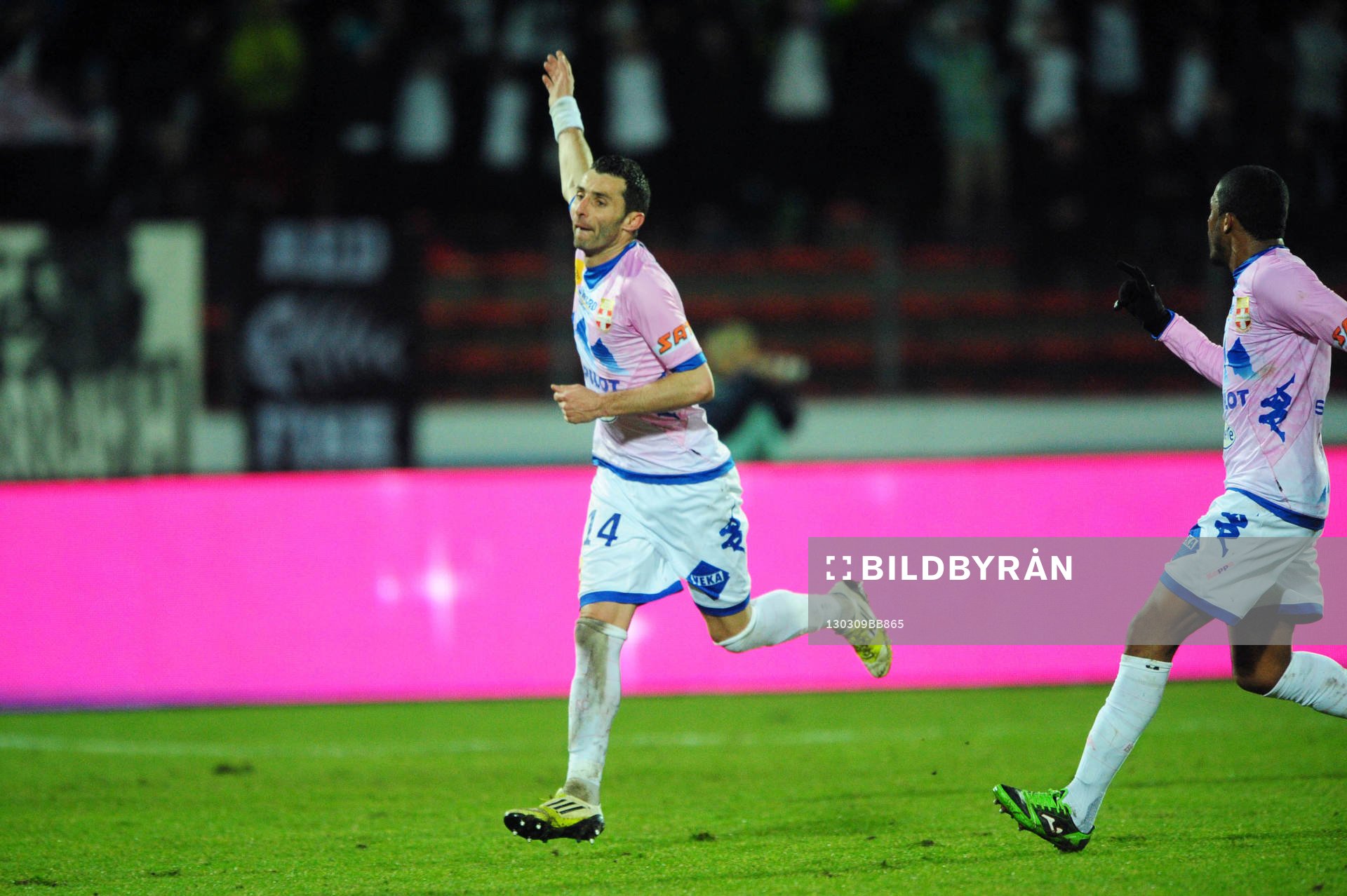 Joie Cedric BARBOSA - 09.03.2013 - Evian Thonon / Sochaux -