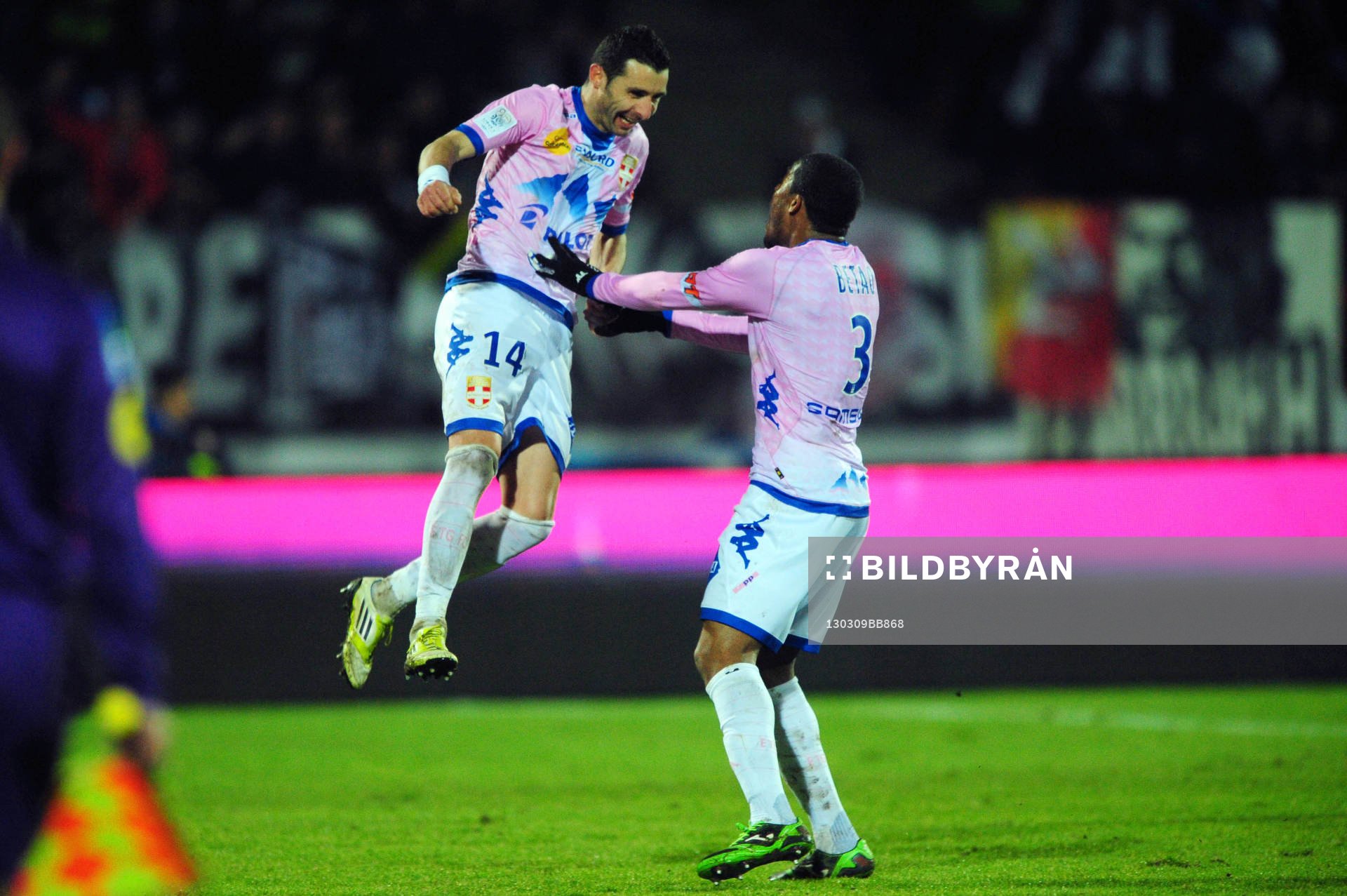 Joie Cedric BARBOSA - 09.03.2013 - Evian Thonon / Sochaux -